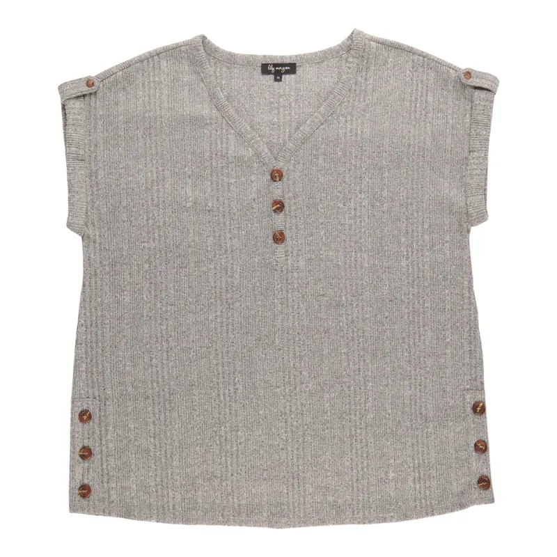 lily morgan Women's Plus V-Neck Top sold by Giant Tiger