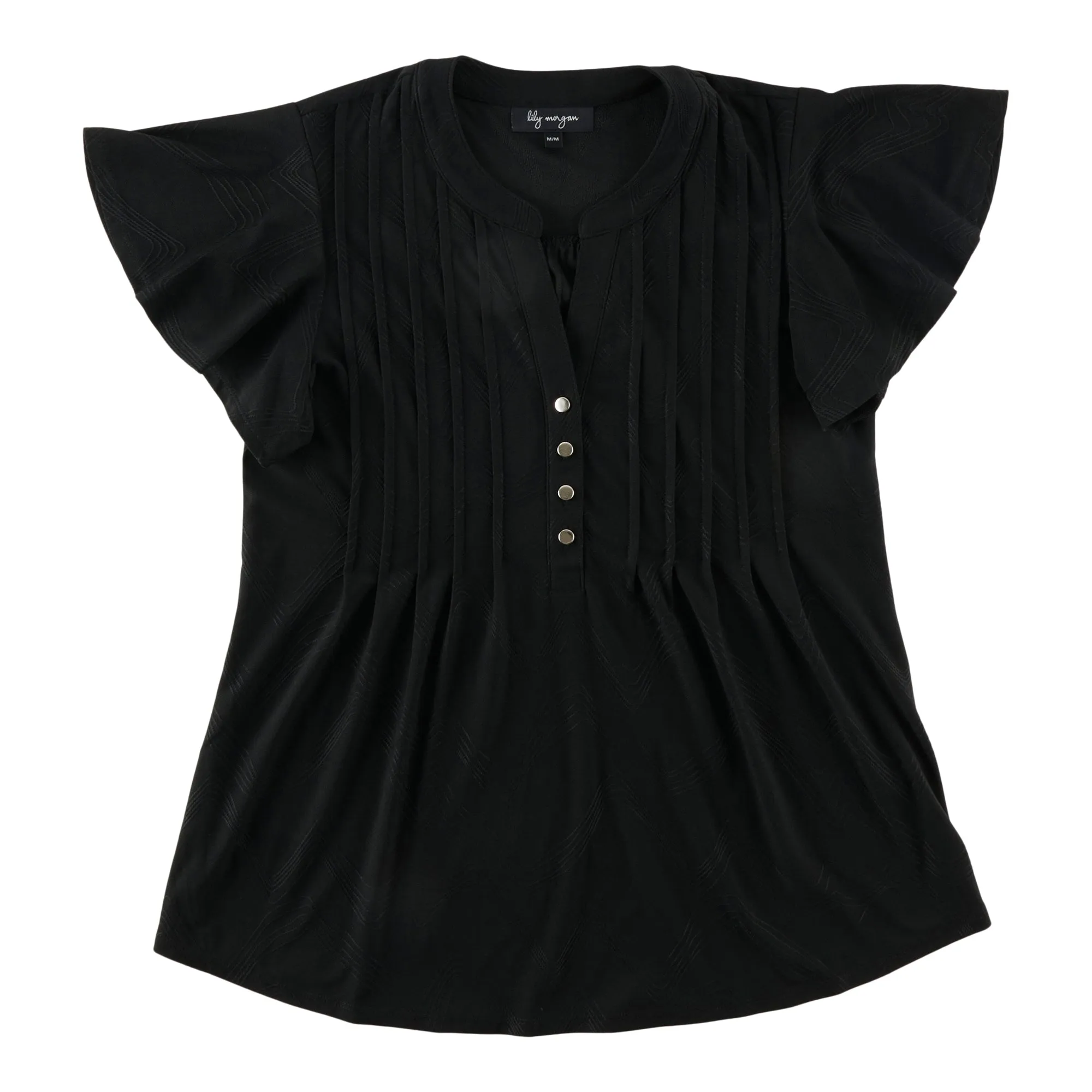 lily morgan Women's Pintuck Top sold by Giant Tiger