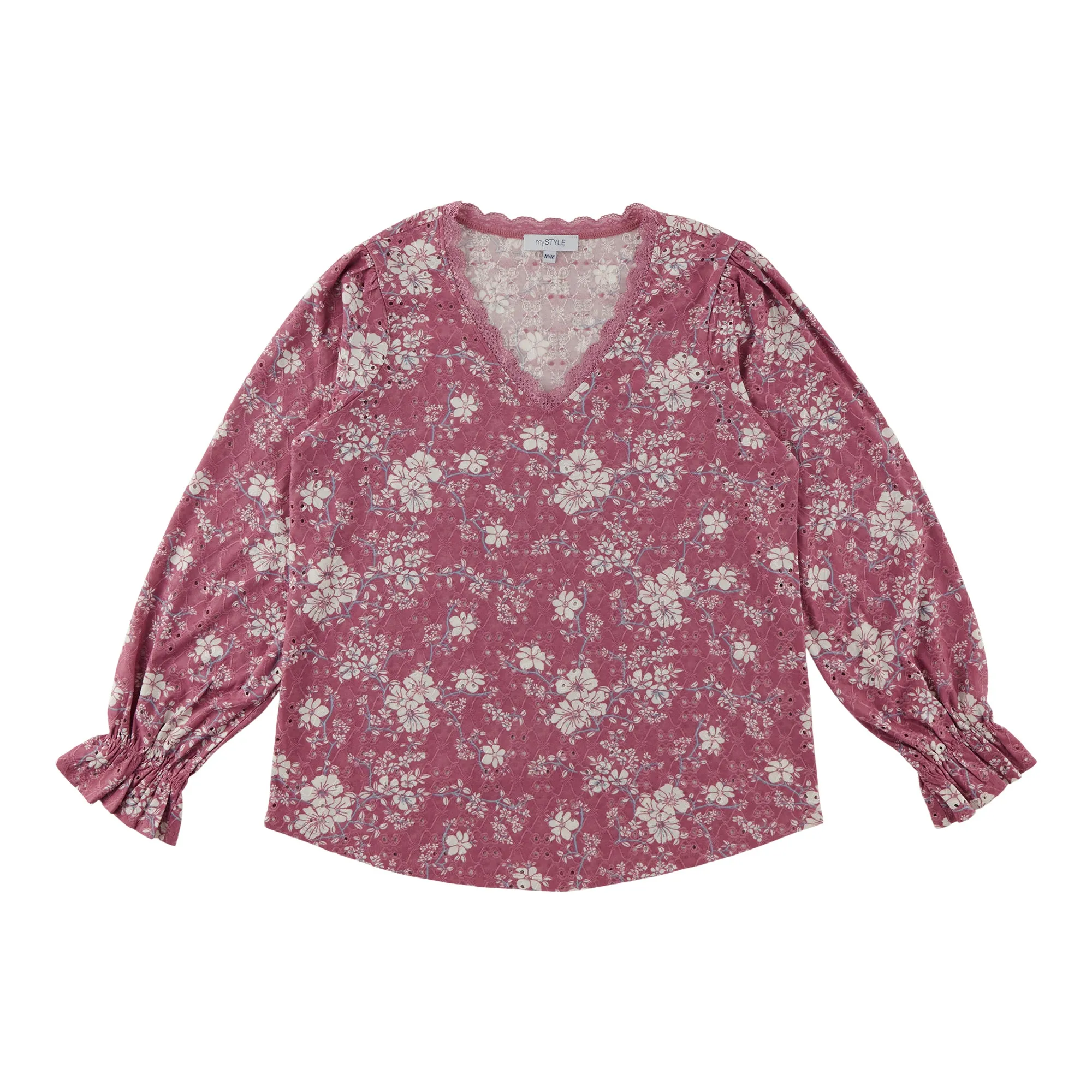 mySTYLE Women's V-Neck Floral Top sold by Giant Tiger