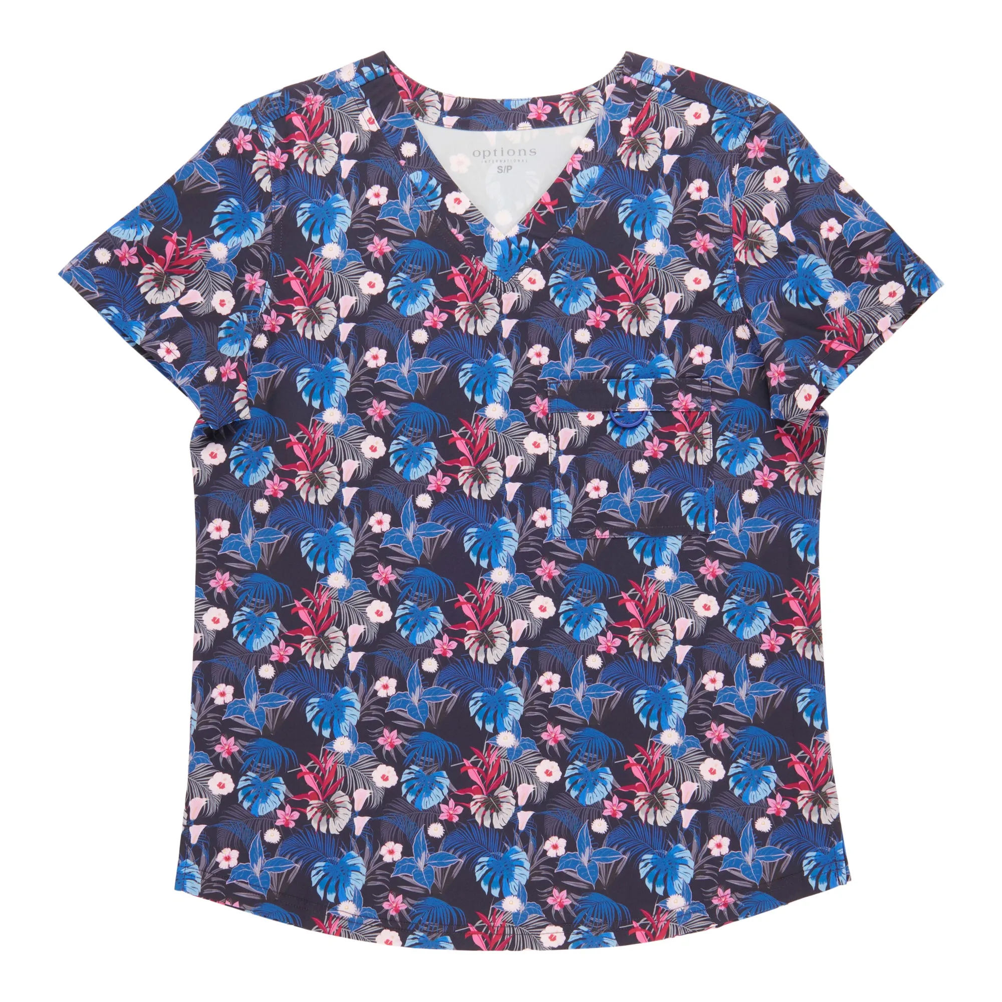 Options Women's Printed V-Neck Scrub Top sold by Giant Tiger product image thumbnail 2
