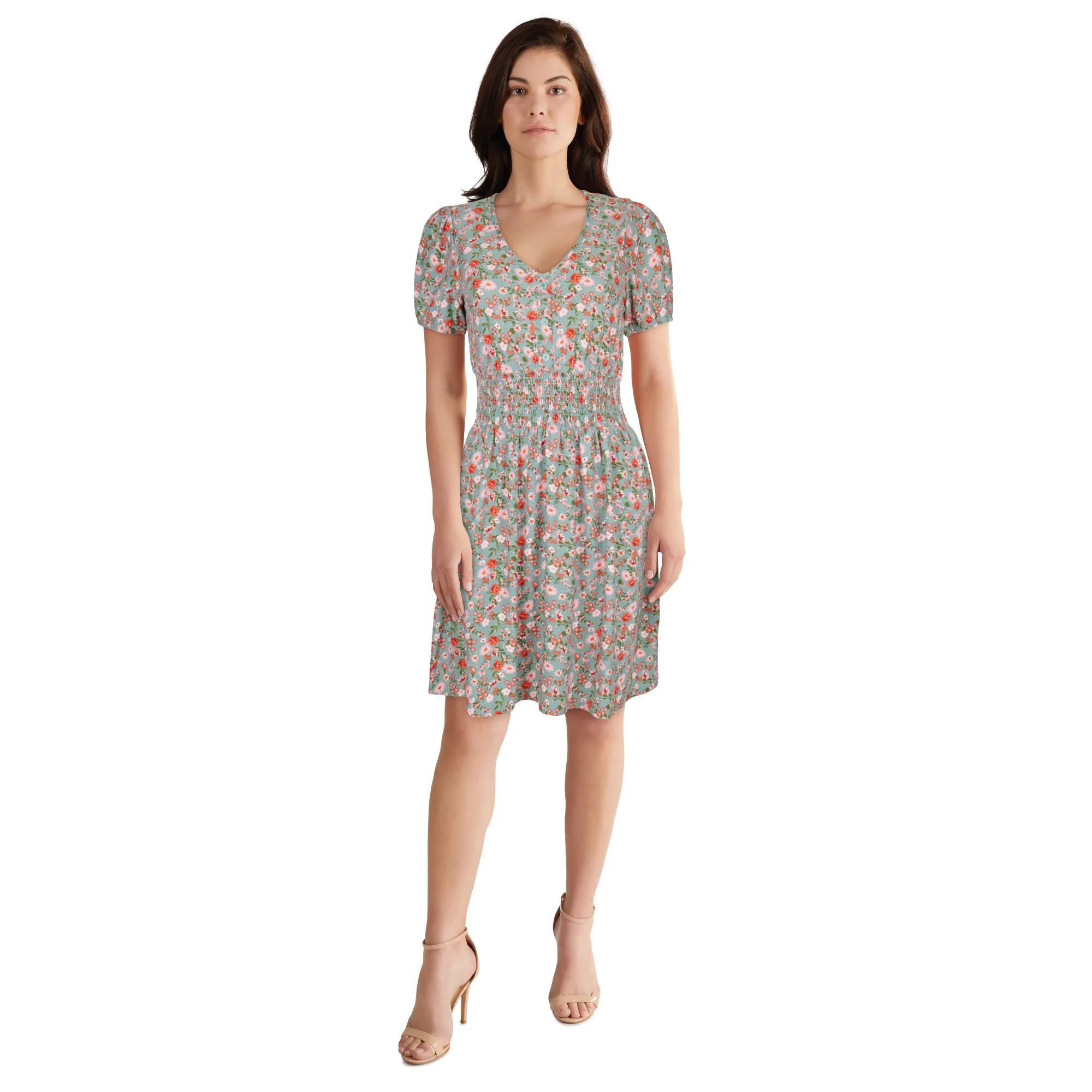 mySTYLE Women's Smocked Waist Dress sold by Giant Tiger product image thumbnail 5