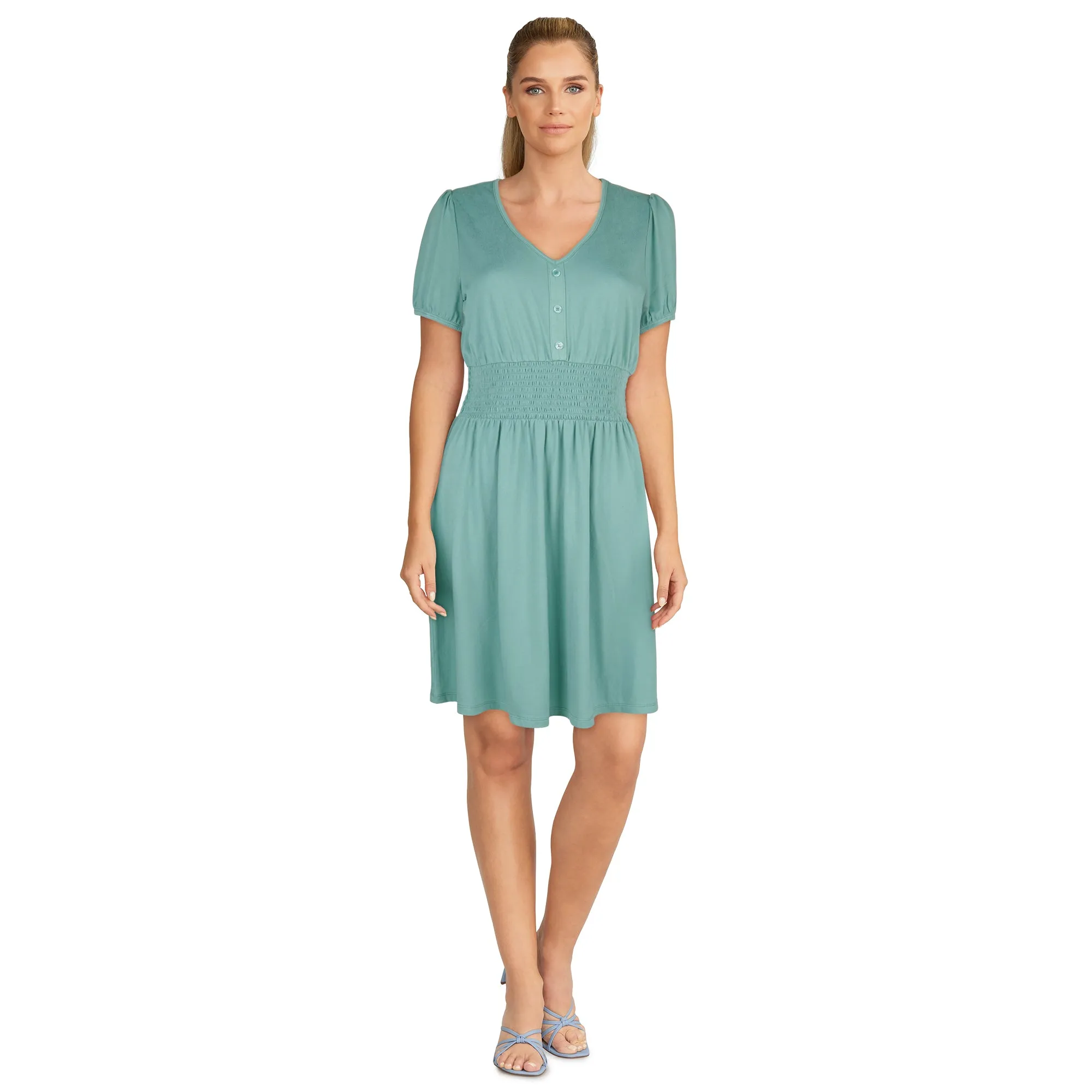 mySTYLE Women's Smocked Waist Dress sold by Giant Tiger product image thumbnail 4