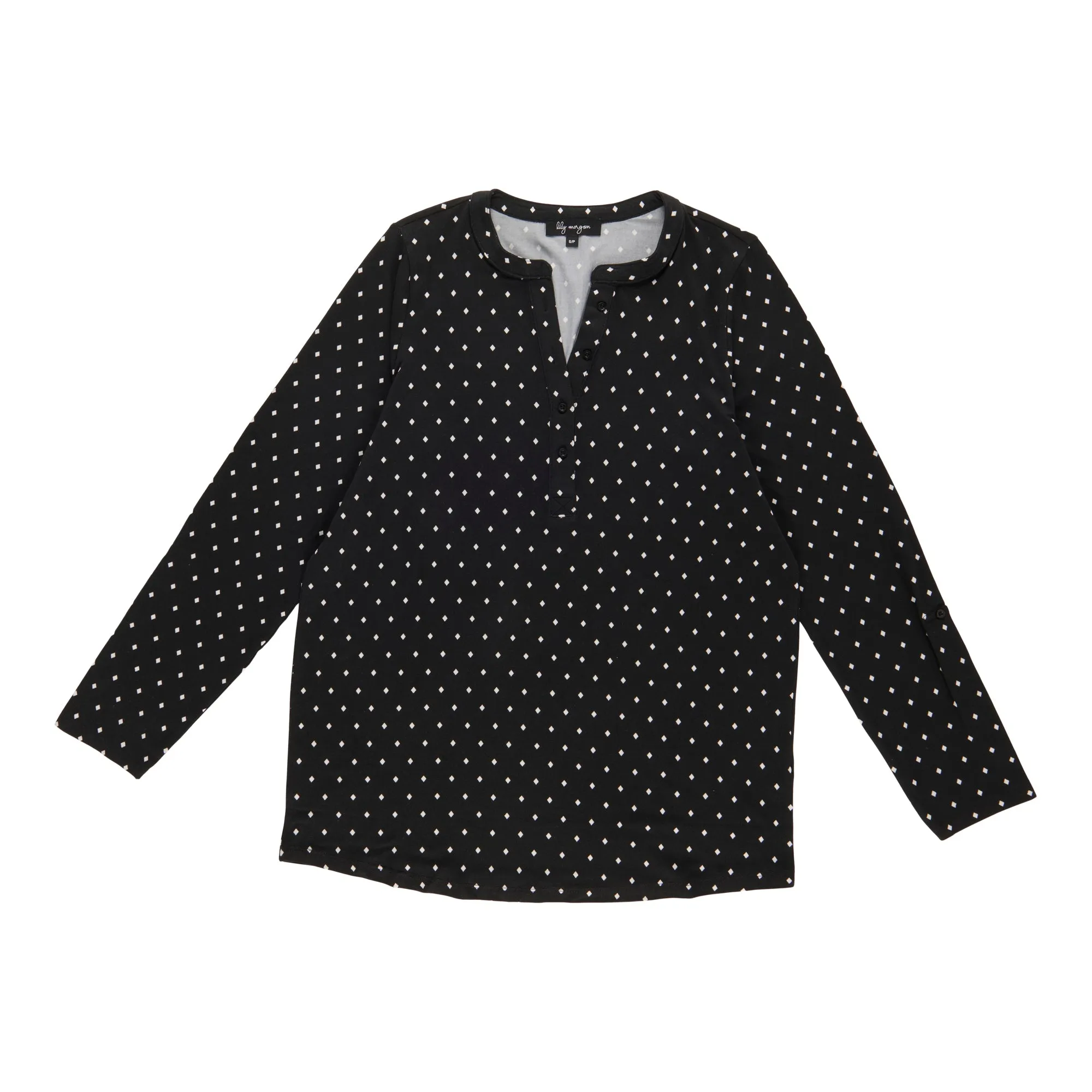 lily morgan Women's V-Neck Blouse sold by Giant Tiger product image thumbnail 2