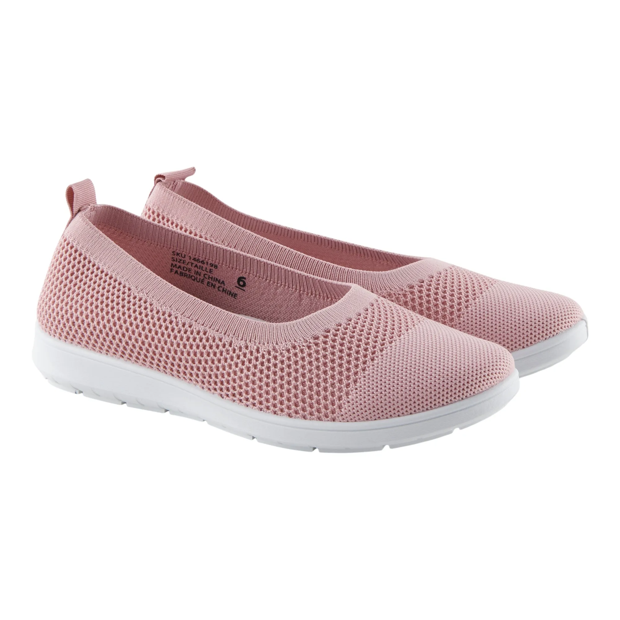 Classic Editions Women's Mesh Knit Slip-On Flats sold by Giant Tiger product image thumbnail 3