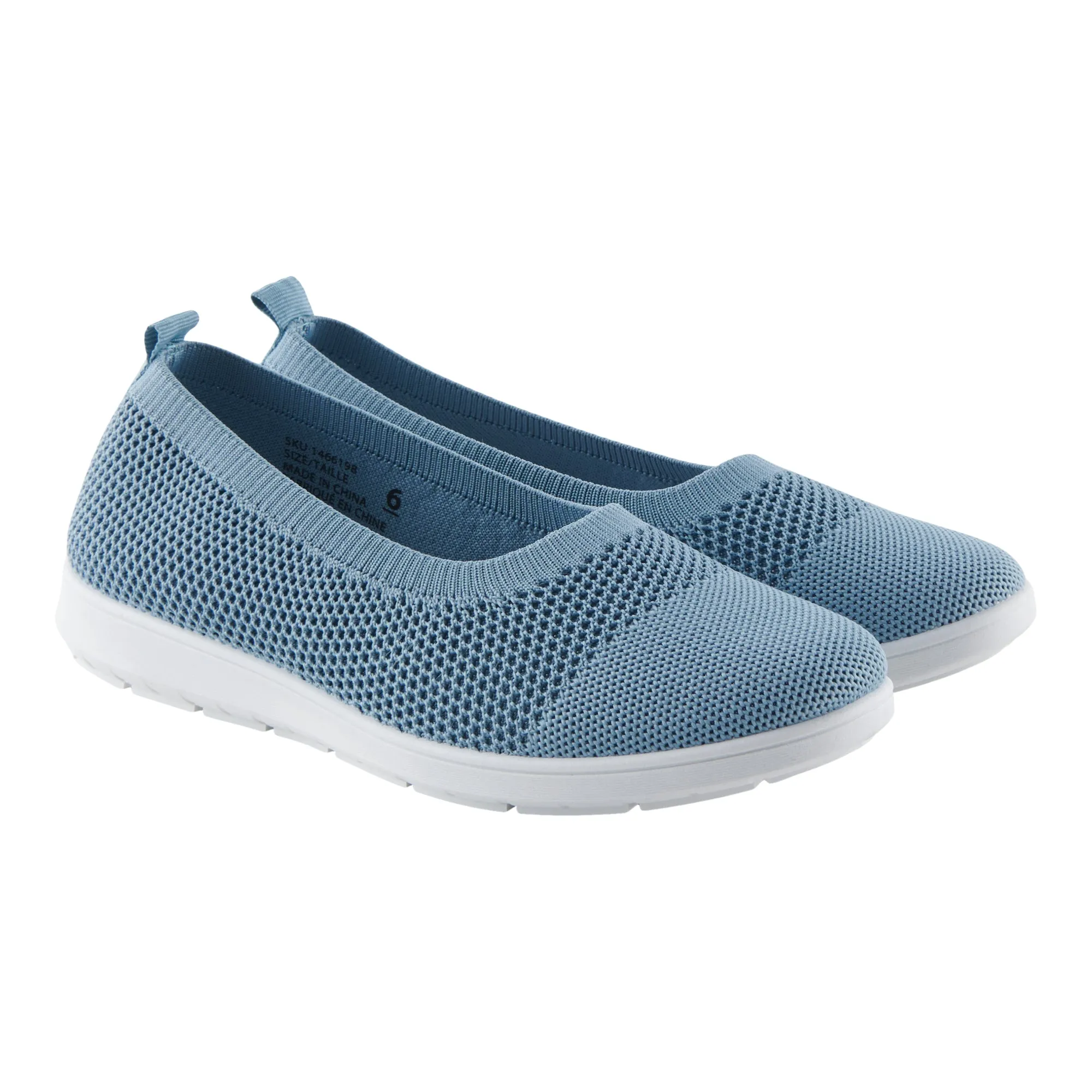 Classic Editions Women's Mesh Knit Slip-On Flats sold by Giant Tiger product image thumbnail 2