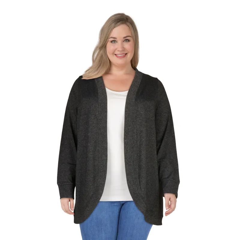 lily morgan Women's Plus Cocoon Cardigan sold by Giant Tiger