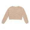 mySTYLE Women's Mesh Cropped Sweater sold by Giant Tiger