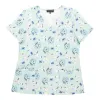 Options Novelty Short Sleeve V-Neck Scrub Top sold by Giant Tiger
