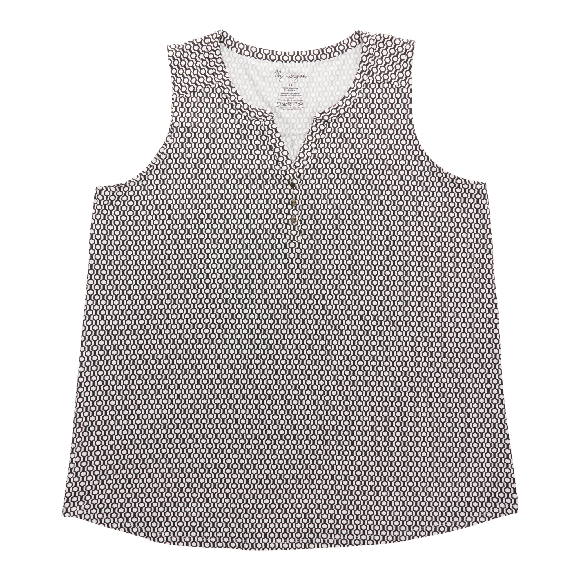 lily morgan Women's Plus Button Detail Camisole sold by Giant Tiger product image thumbnail 5