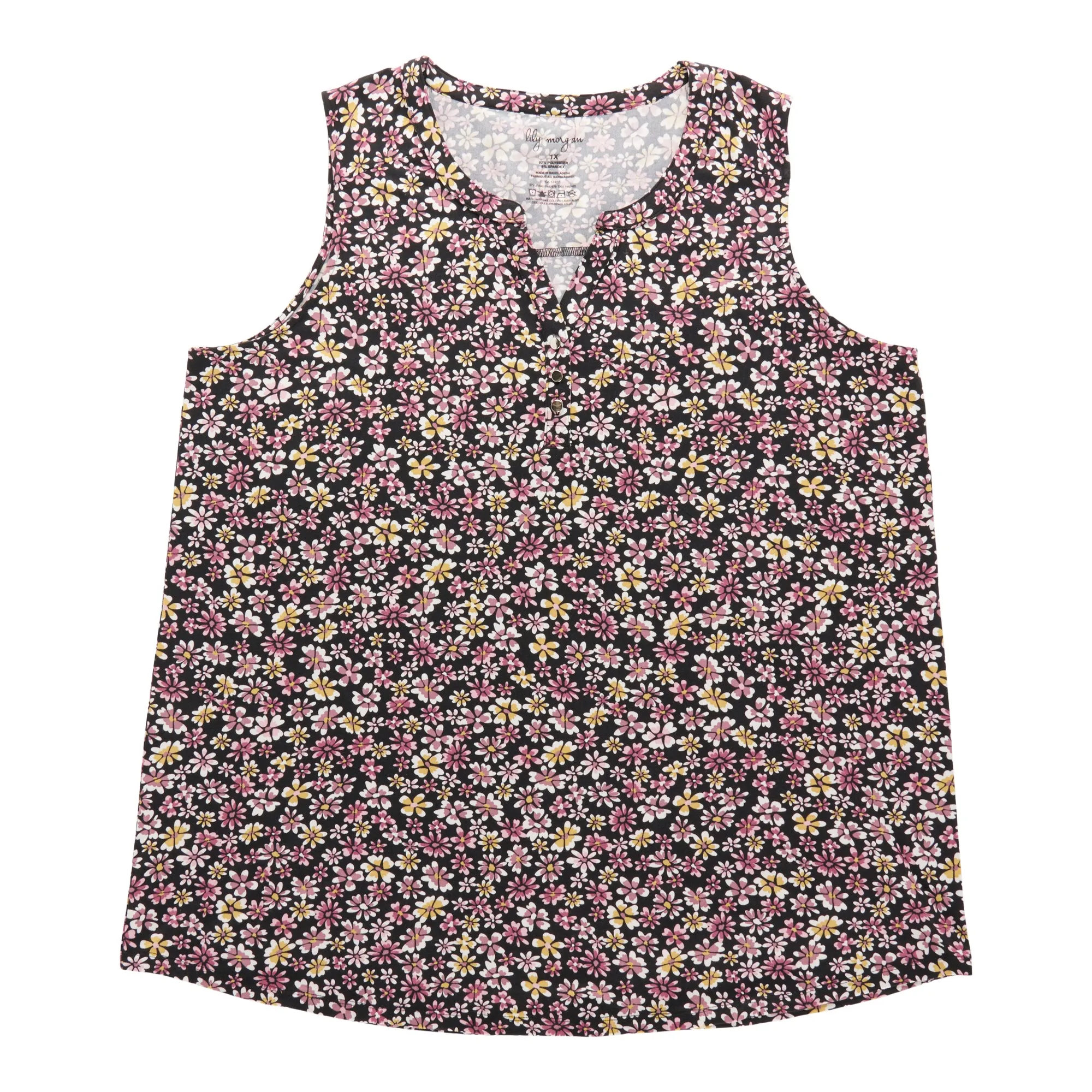 lily morgan Women's Plus Button Detail Camisole sold by Giant Tiger