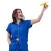 lily morgan Women's Short Sleeve Collared Blouse sold by Giant Tiger