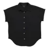 lily morgan Women's Short Sleeve Collared Blouse sold by Giant Tiger