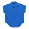 lily morgan Women's Short Sleeve Collared Blouse sold by Giant Tiger