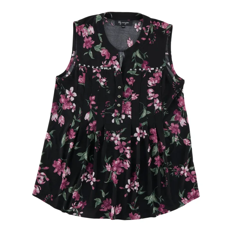 lily morgan Women's Sleeveless V-Neck Top sold by Giant Tiger