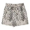 lily morgan Women's Printed Tie Front Shorts sold by Giant Tiger