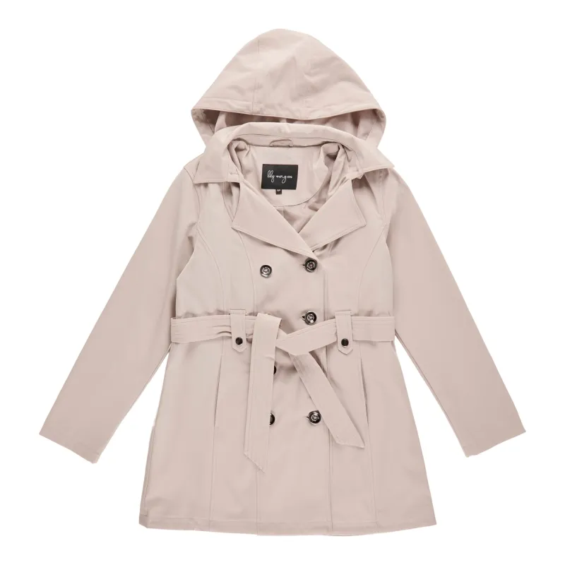 lily morgan Women's Bonded Trench Coat sold by Giant Tiger
