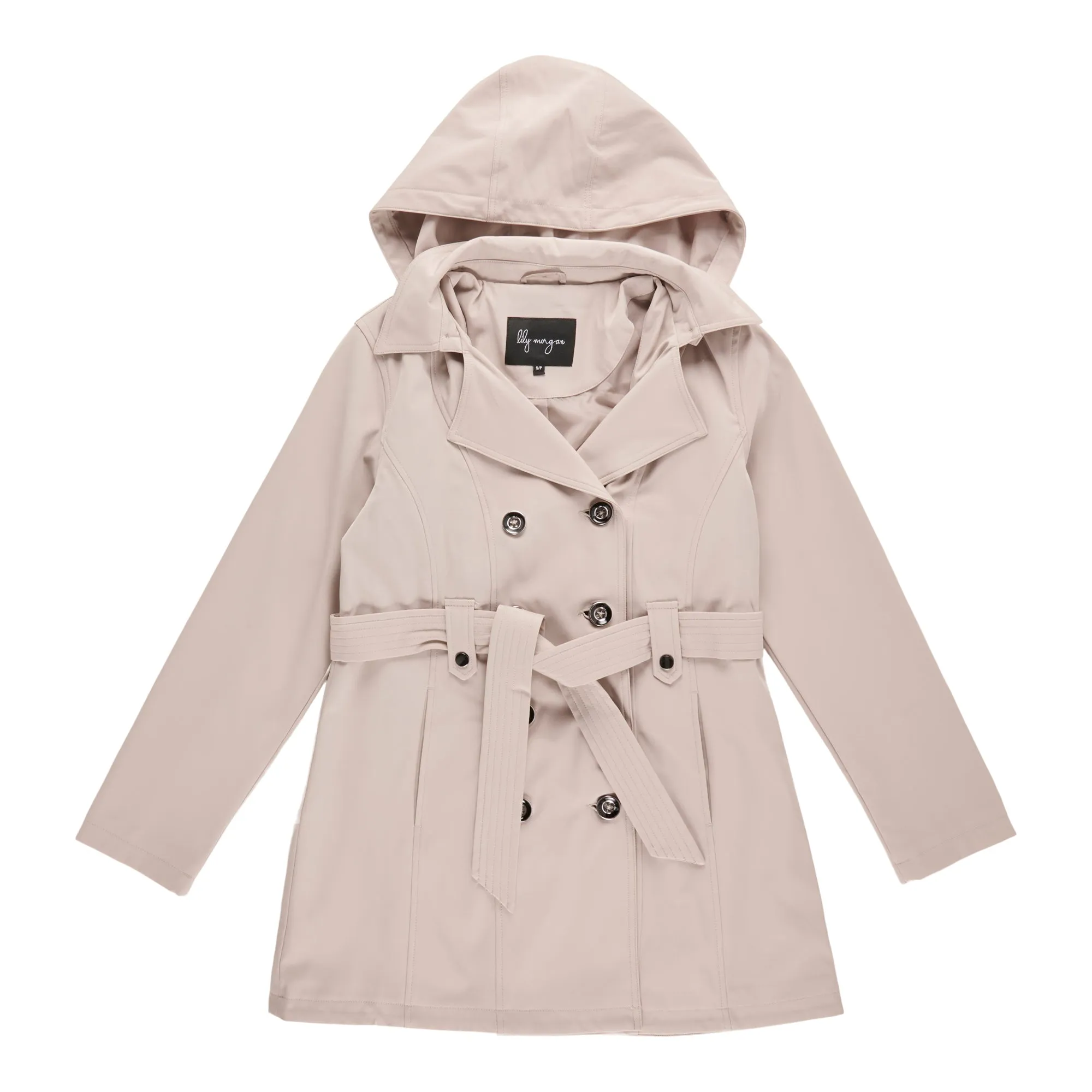 lily morgan Women's Bonded Trench Coat sold by Giant Tiger