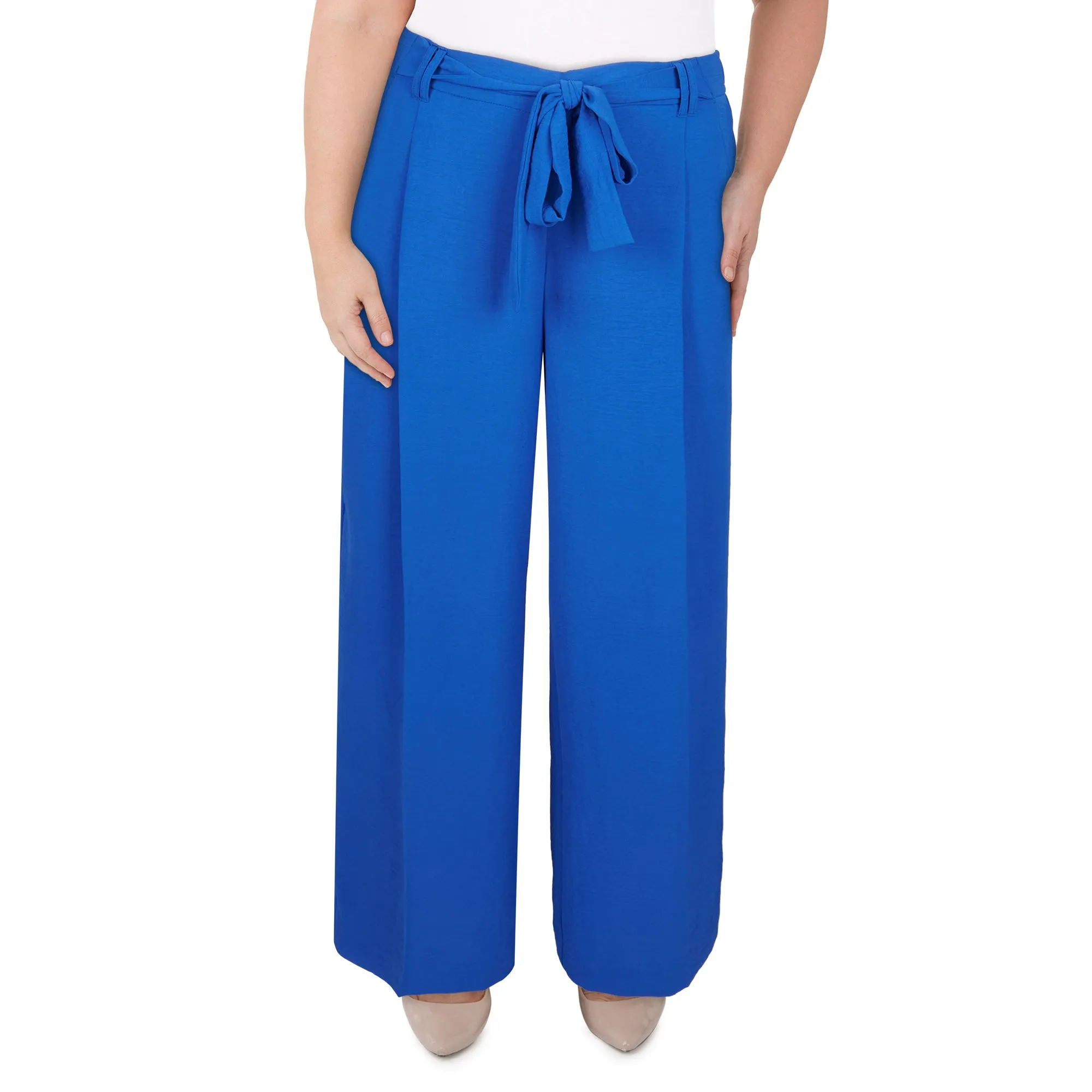 lily morgan Women's Plus Tie Waist Pants sold by Giant Tiger product image thumbnail 3