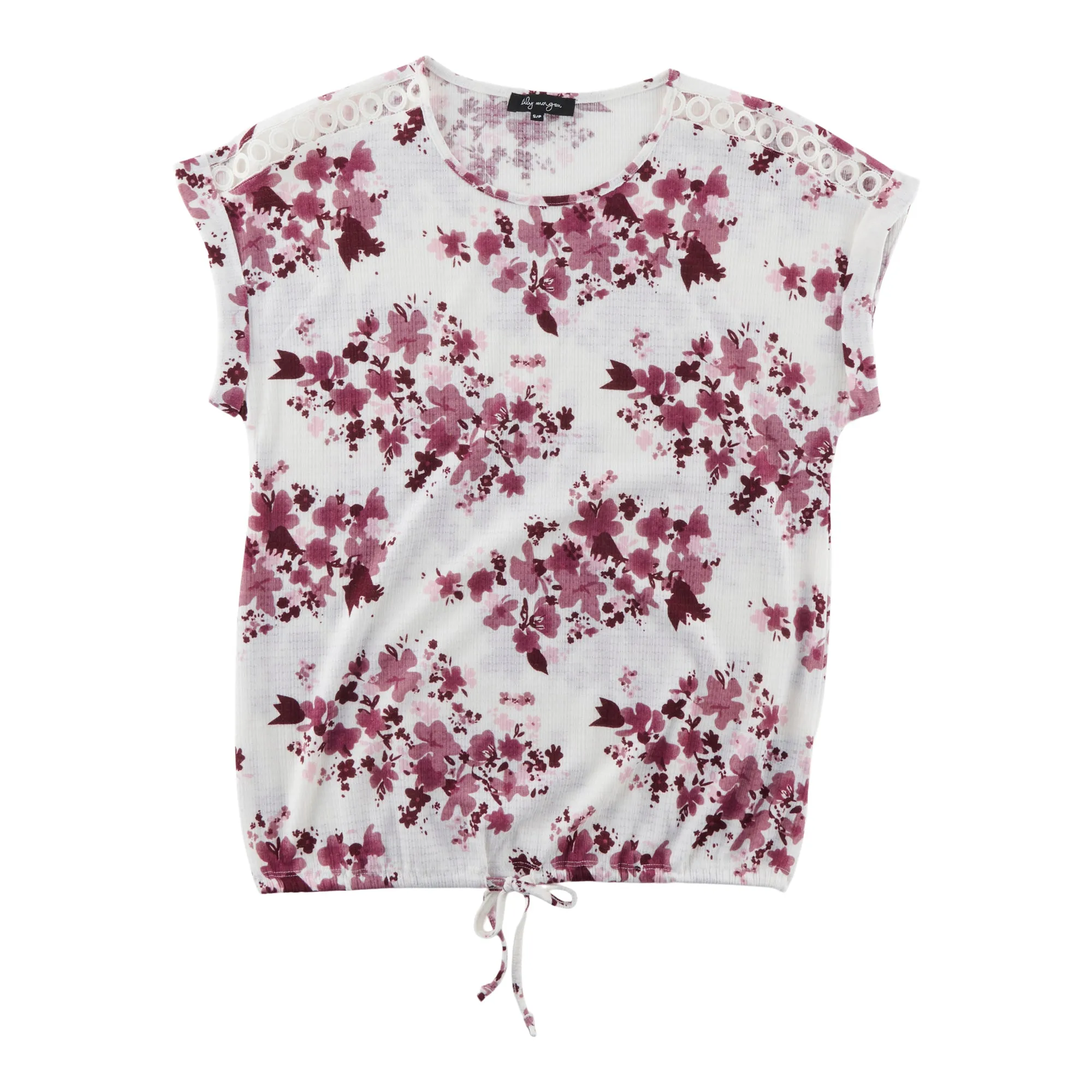 lily morgan Women's Crochet Top with Front Tie sold by Giant Tiger product image thumbnail 3