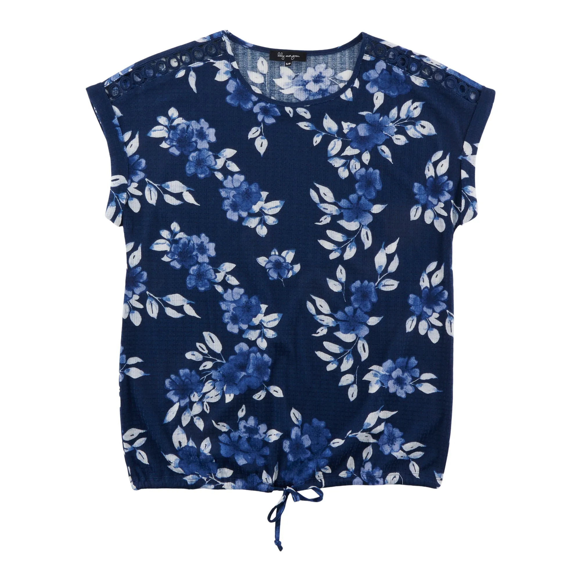 lily morgan Women's Crochet Top with Front Tie sold by Giant Tiger product image thumbnail 2