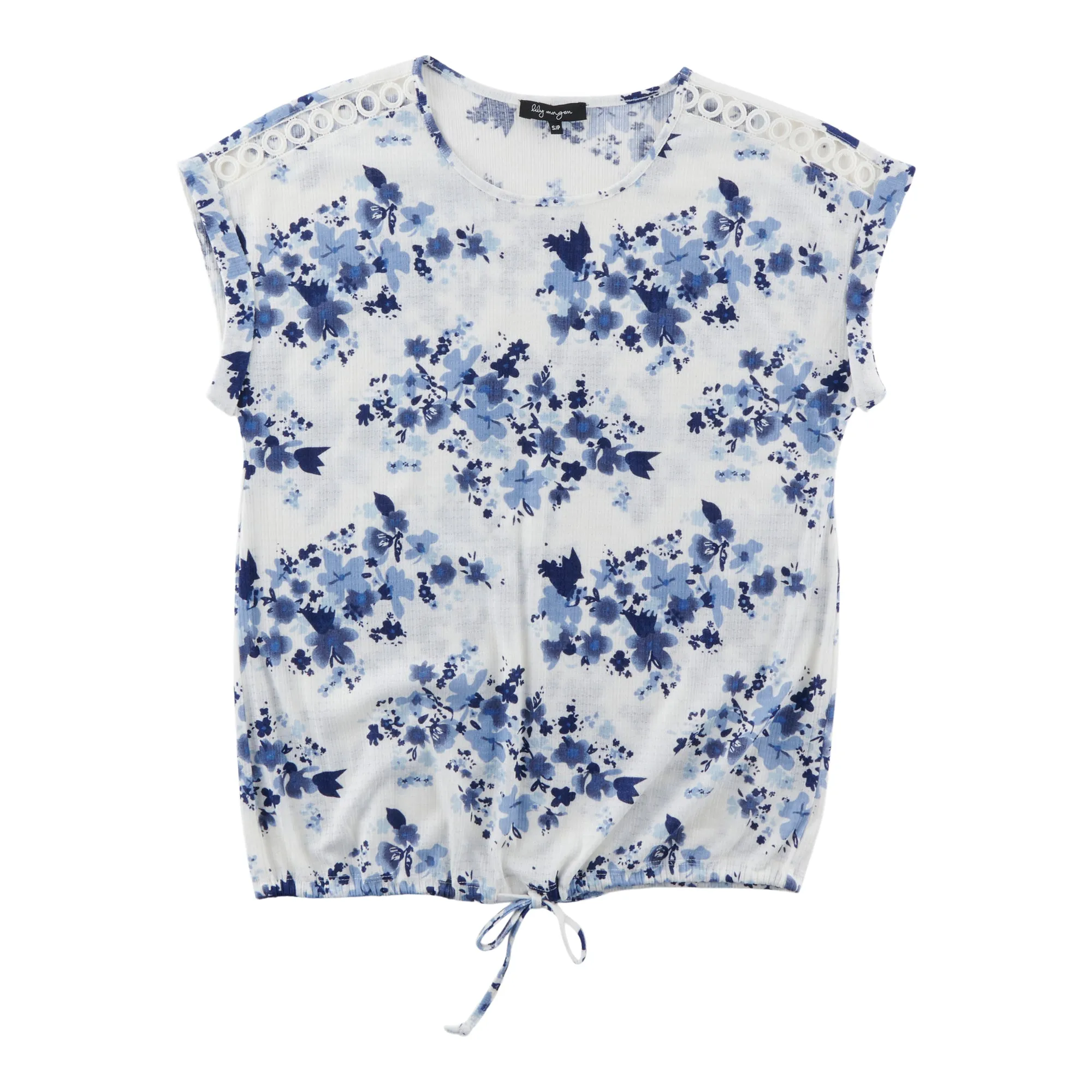 lily morgan Women's Crochet Top with Front Tie sold by Giant Tiger product image thumbnail 4