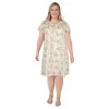 Carisma Women's Plus Printed Lace Nightgown sold by Giant Tiger