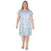 Carisma Women's Plus Printed Lace Nightgown sold by Giant Tiger