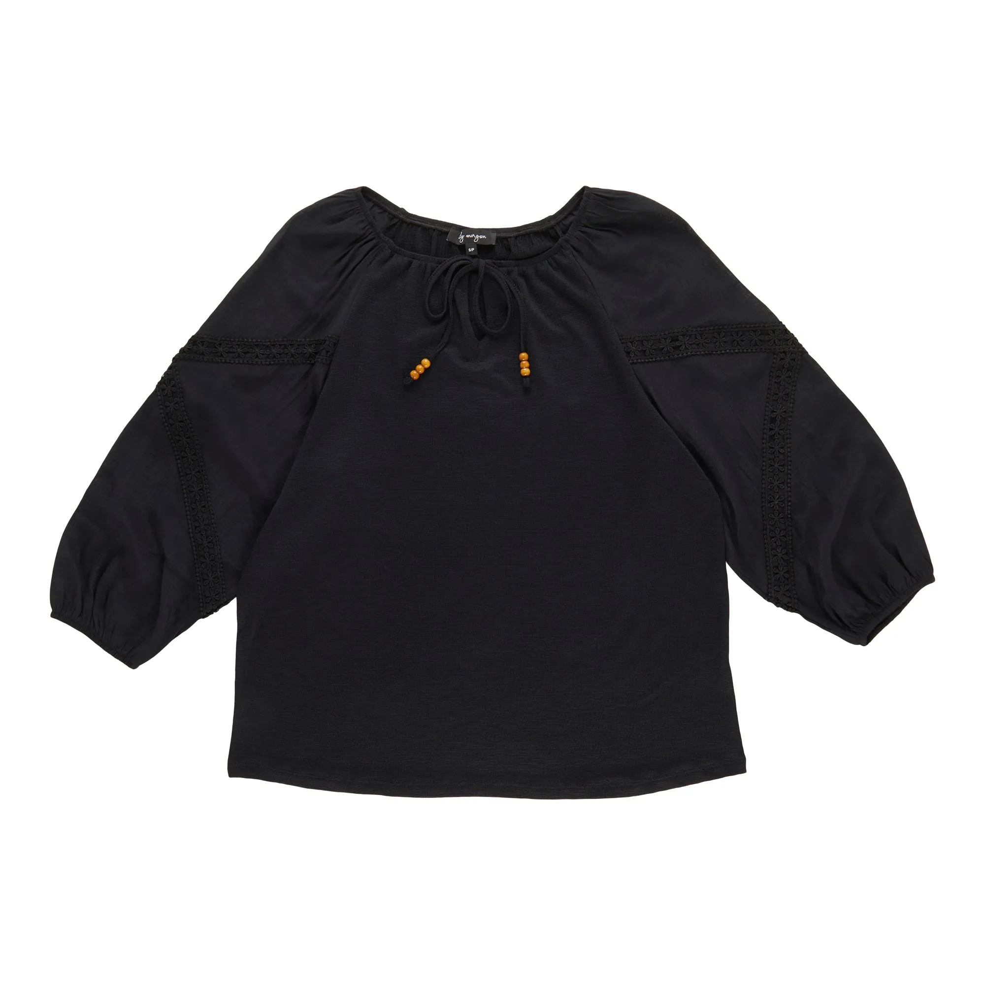 lily morgan Women's Top with Crochet Sleeve Detail sold by Giant Tiger product image thumbnail 4