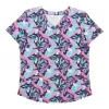 Options Women's Printed V-Neck Scrub Top sold by Giant Tiger