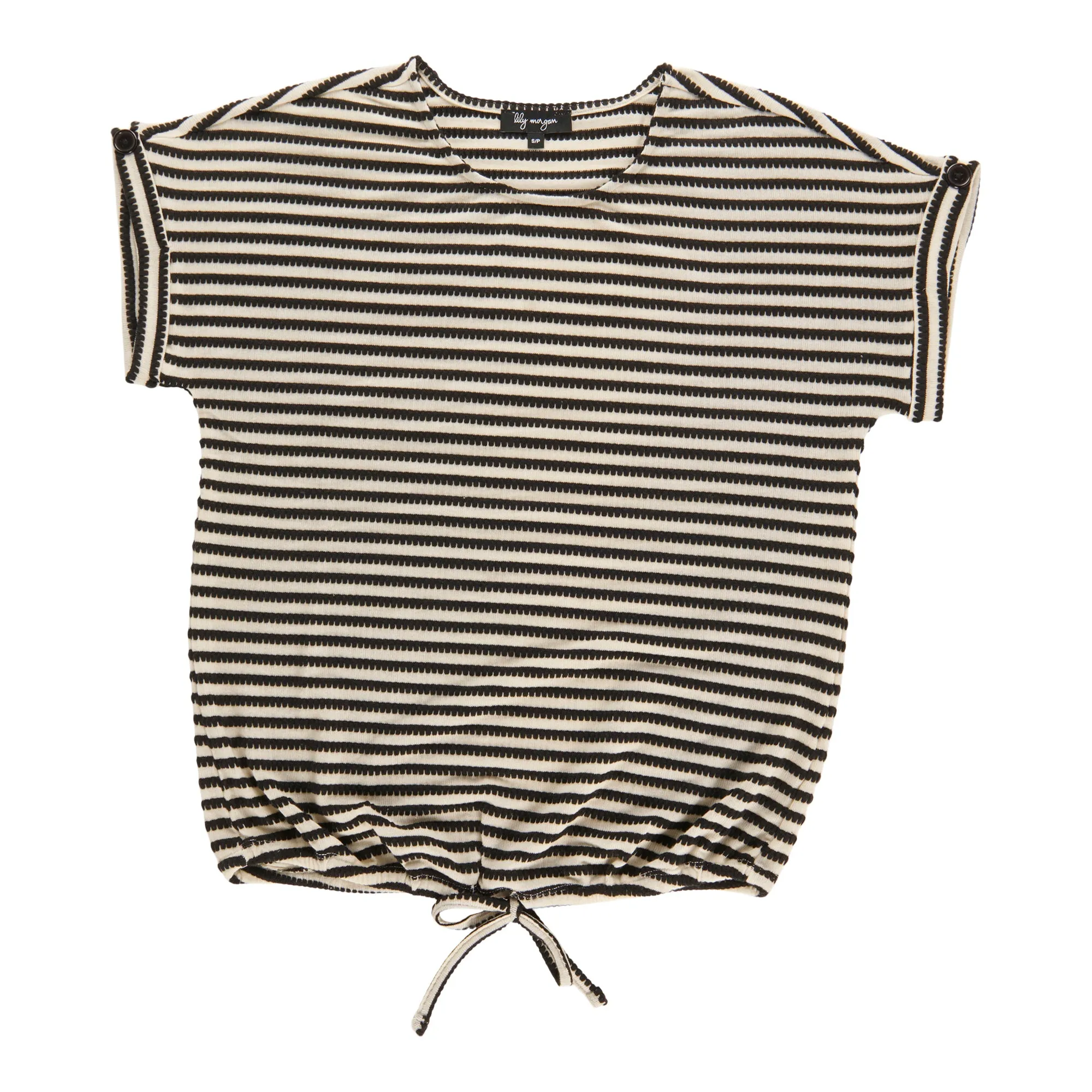 lily morgan Women's Tie Front Top sold by Giant Tiger