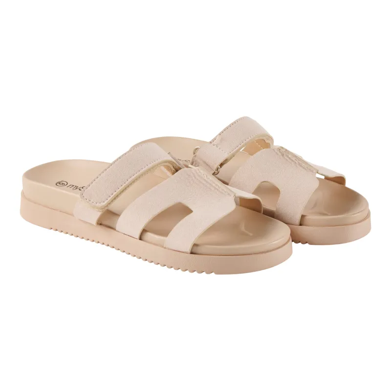 mySTYLE Women's H-Strap Footbeds sold by Giant Tiger