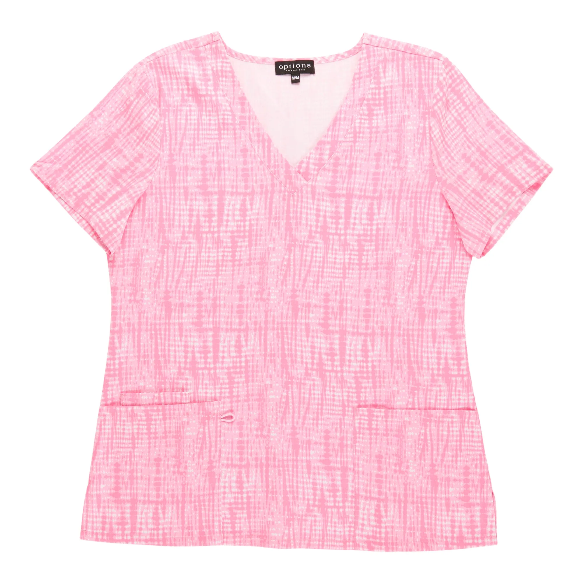 Options Women's Printed V-Neck Scrub Top sold by Giant Tiger