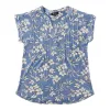 lily morgan Women's V-Neck Cap Sleeve Blouse sold by Giant Tiger