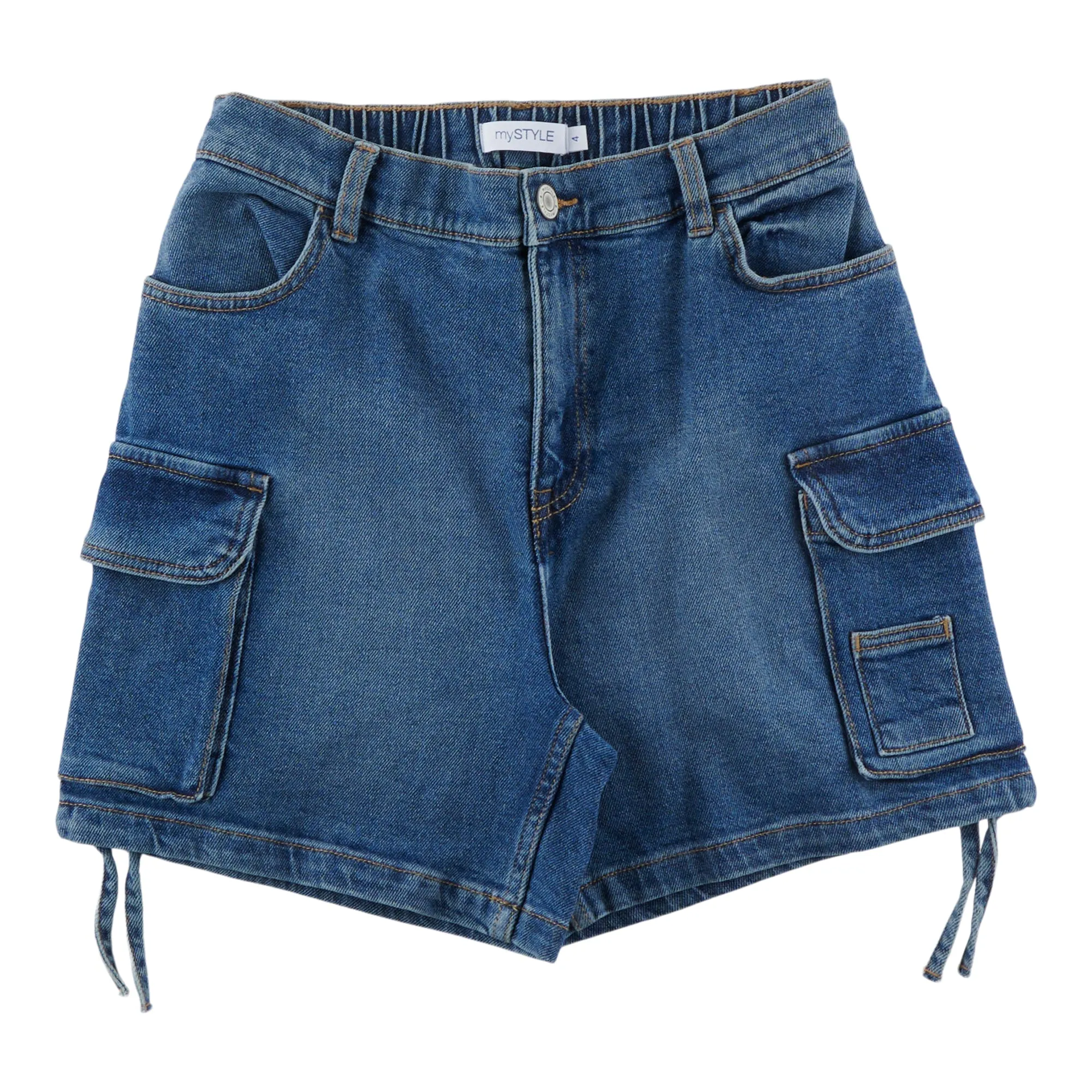 mySTYLE Women's Cargo Denim Shorts sold by Giant Tiger