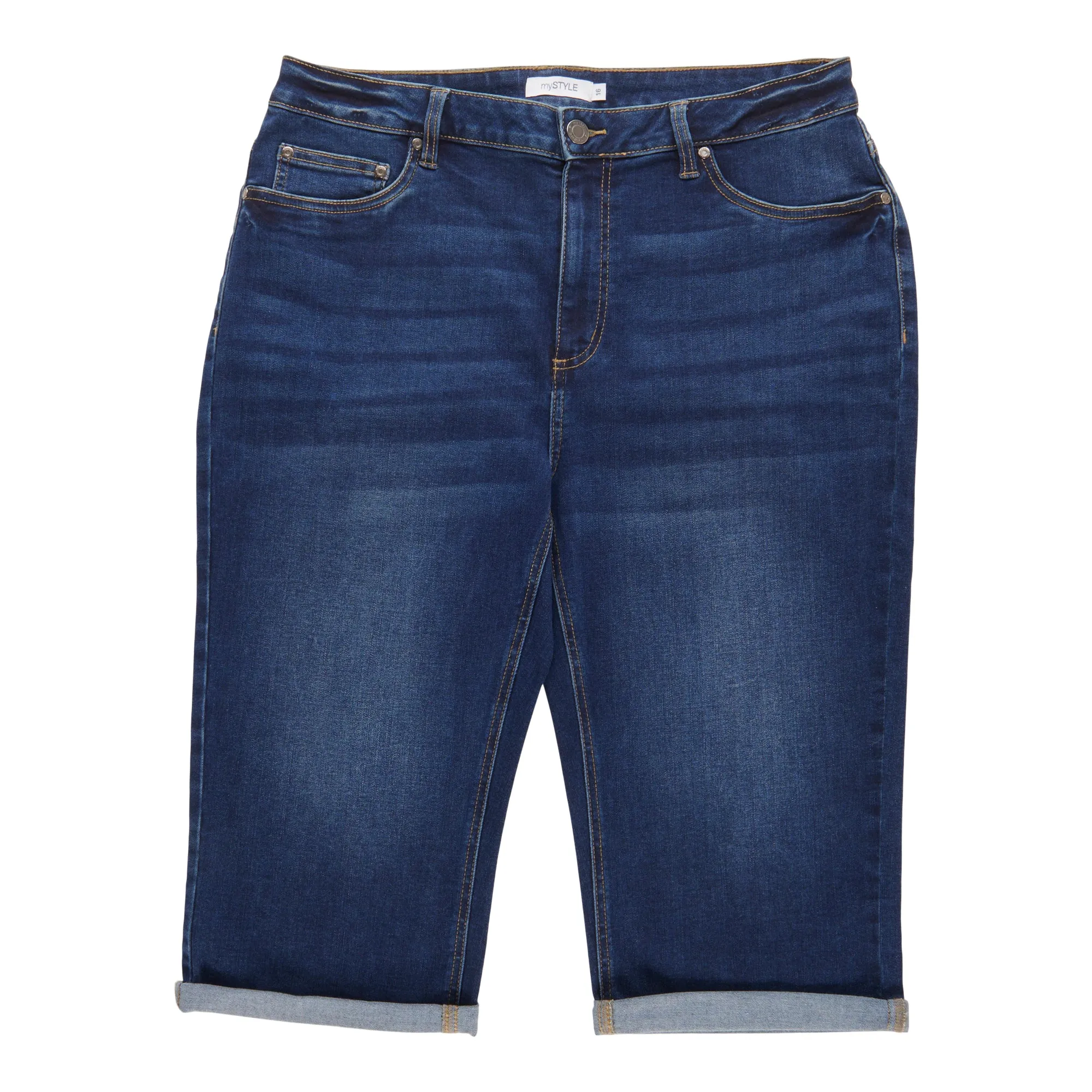 mySTYLE Women's Plus Skimmer Capri Jeans sold by Giant Tiger product image thumbnail 2