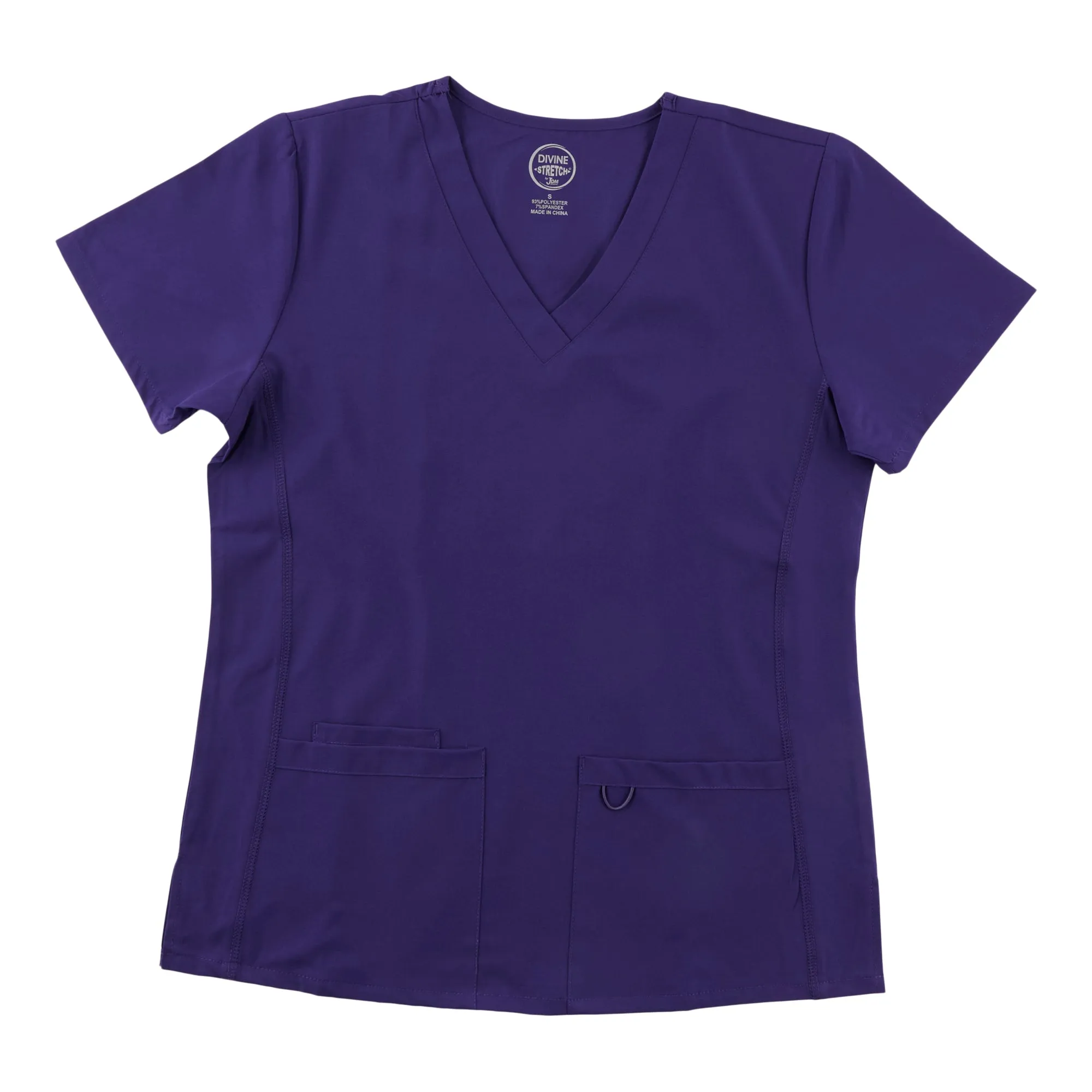 Women's Solid V-Neck Scrub Tops sold by Giant Tiger