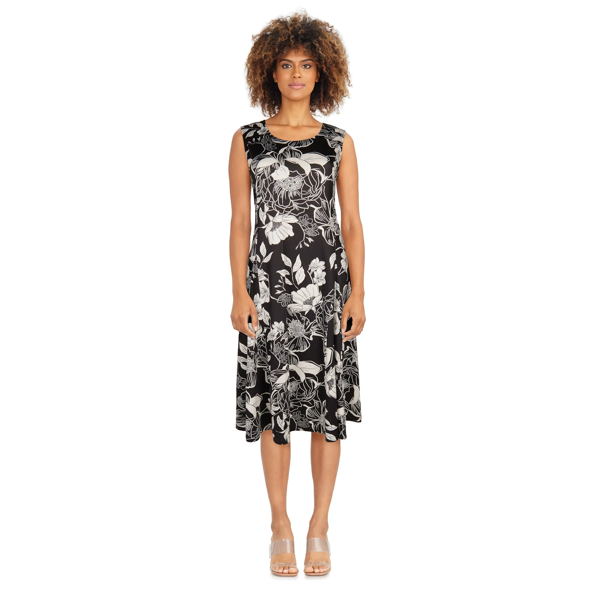 Classic Editions Women's Midi Sleeveless Dress sold by Giant Tiger