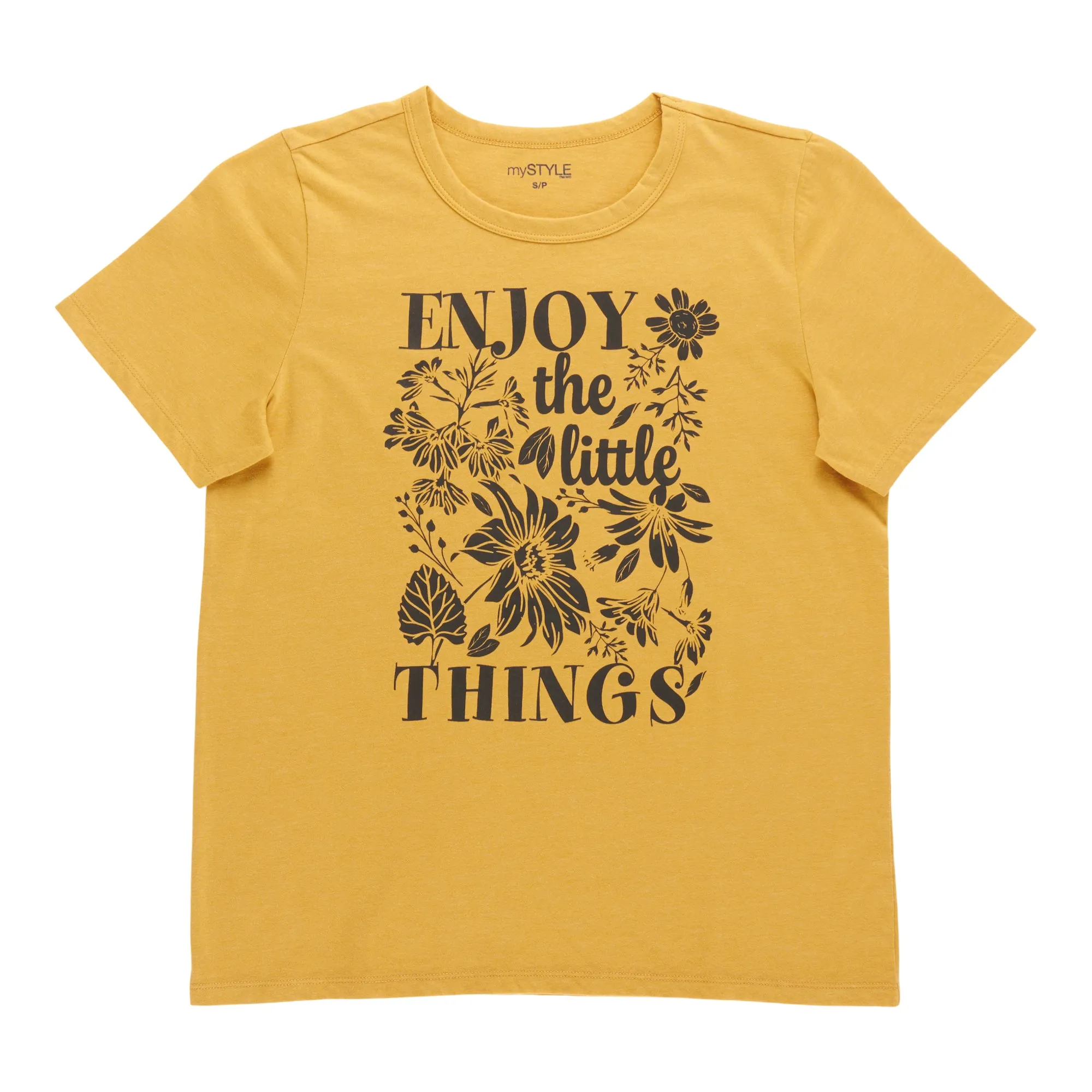 mySTYLE Women's Crew Neck Tee sold by Giant Tiger product image thumbnail 2