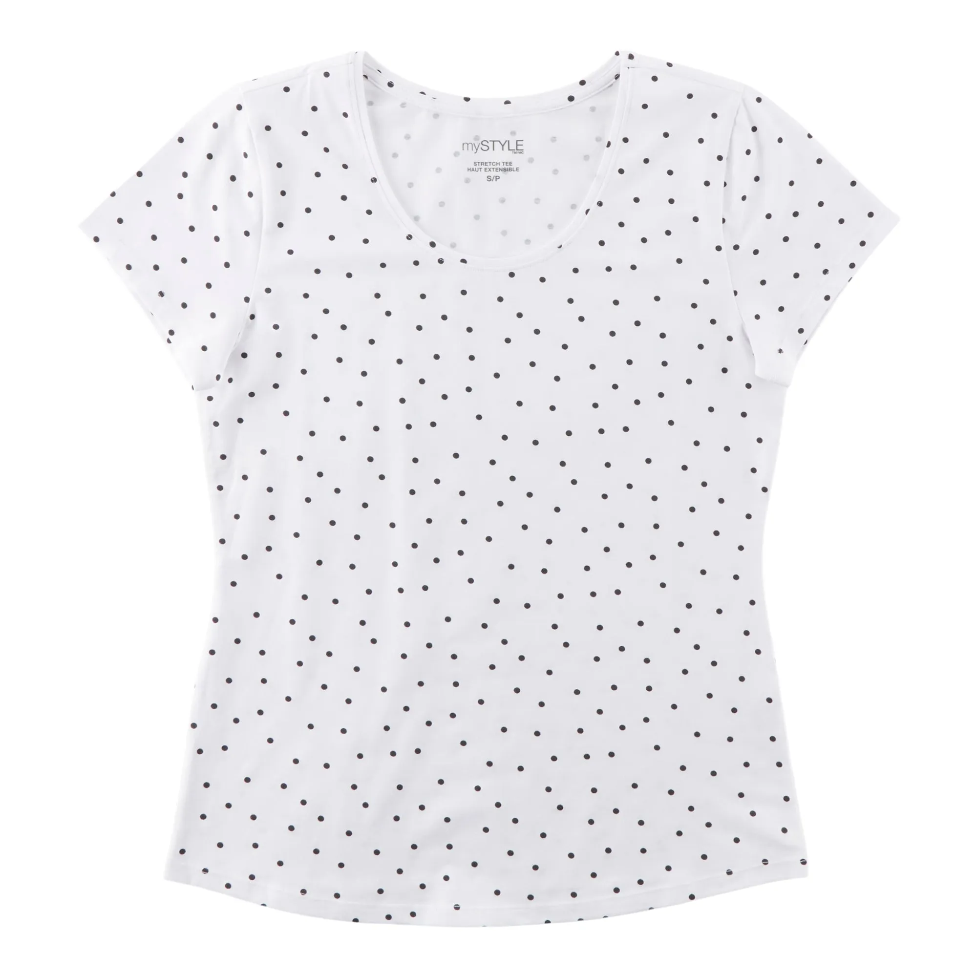 mySTYLE Women's Scooped Tee sold by Giant Tiger