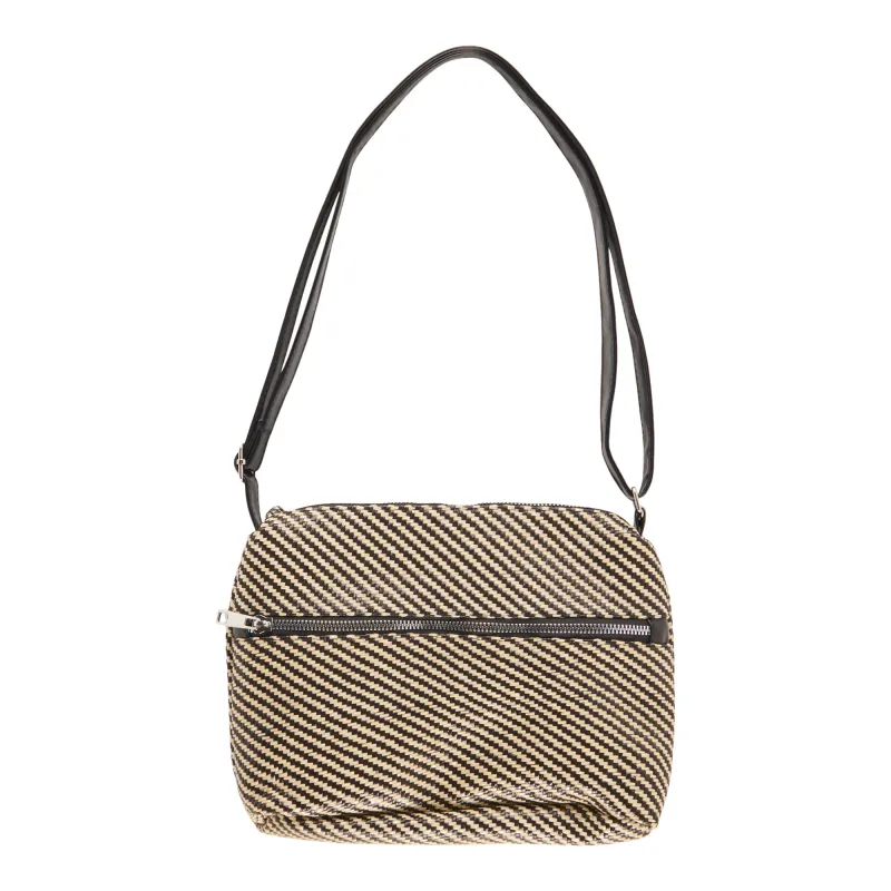 Women's Paper Straw Crossbody Bag sold by Giant Tiger