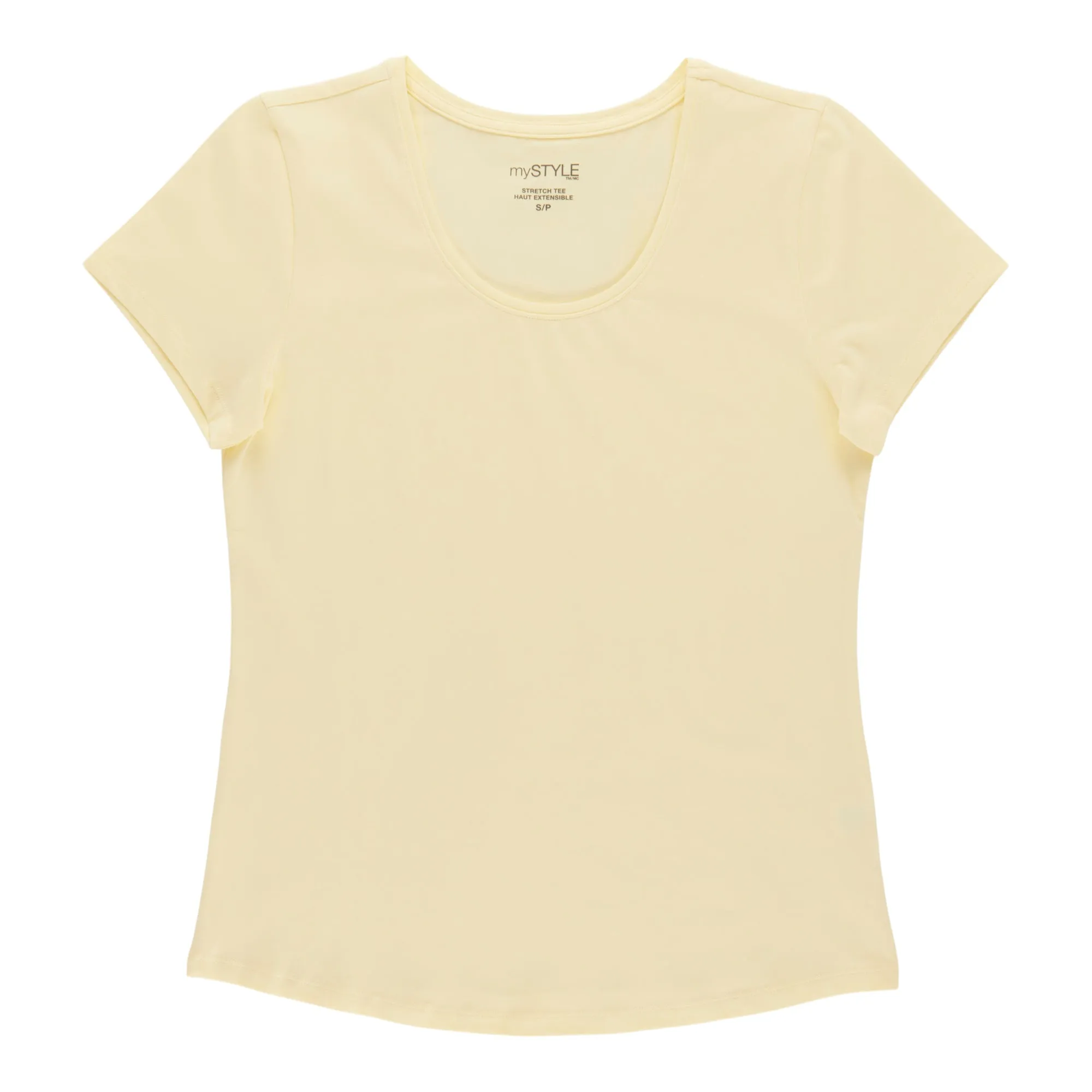 mySTYLE Women's Scooped Tee sold by Giant Tiger product image thumbnail 4