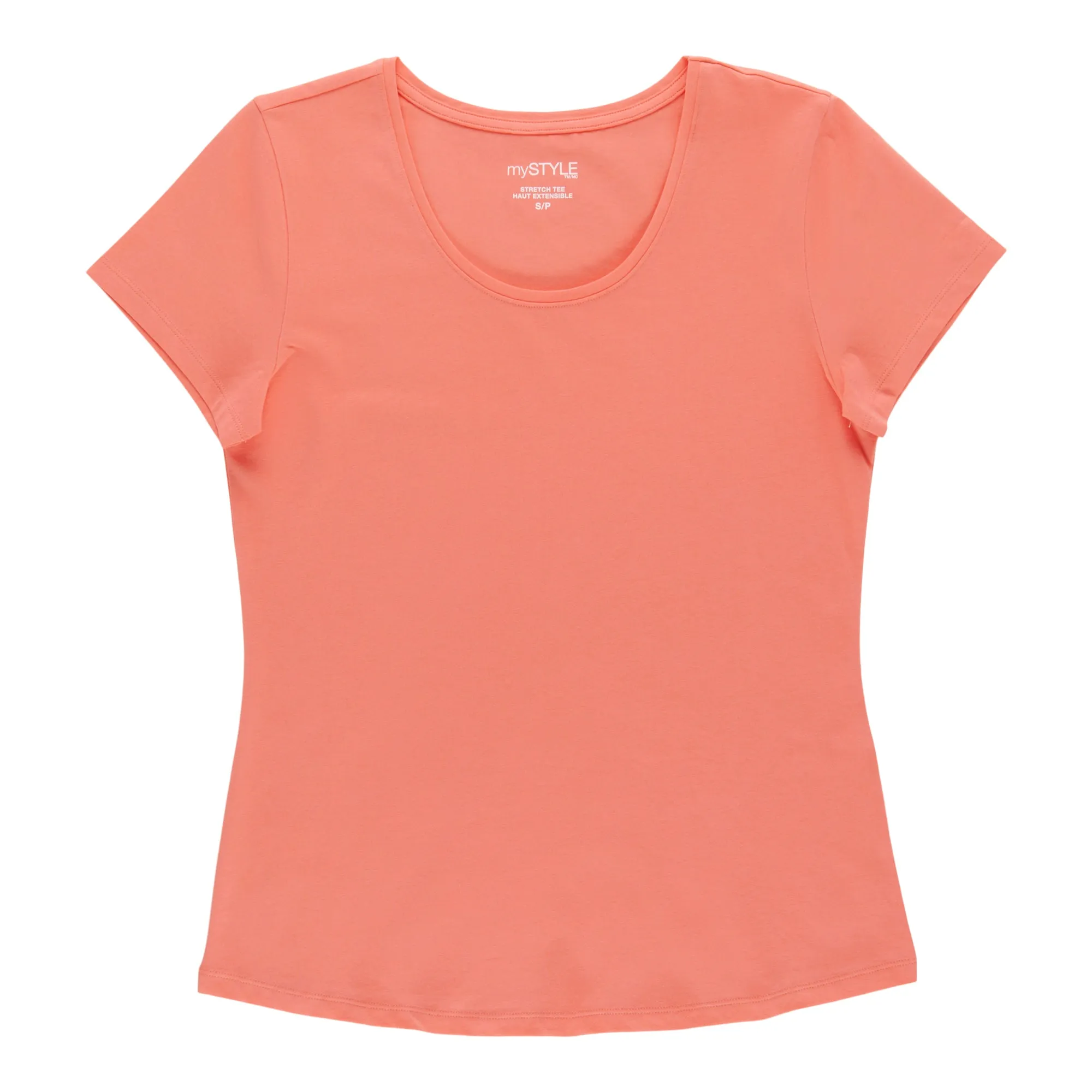 mySTYLE Women's Scooped Tee sold by Giant Tiger product image thumbnail 2