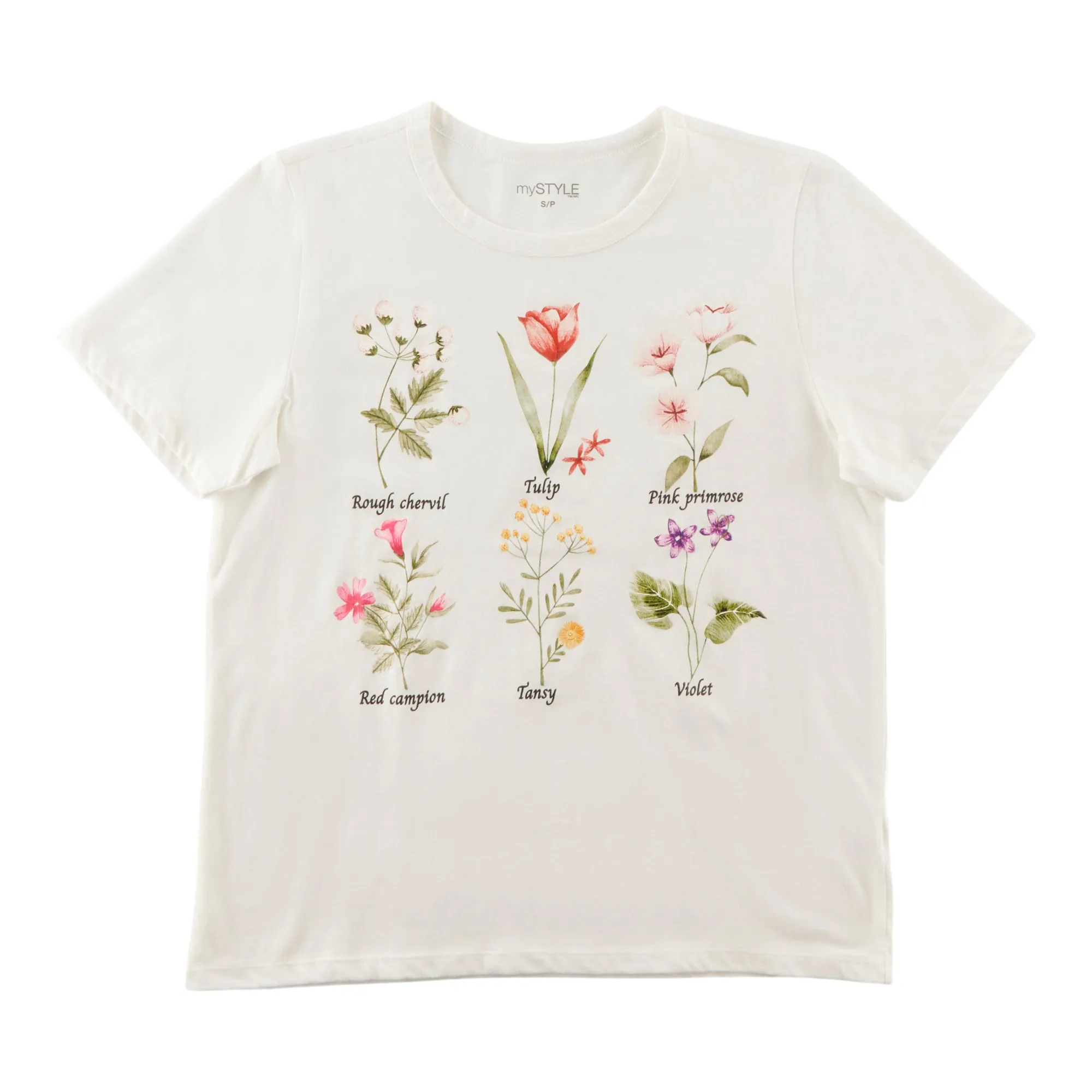 mySTYLE Women's Spring Graphic Tee sold by Giant Tiger product image thumbnail 4
