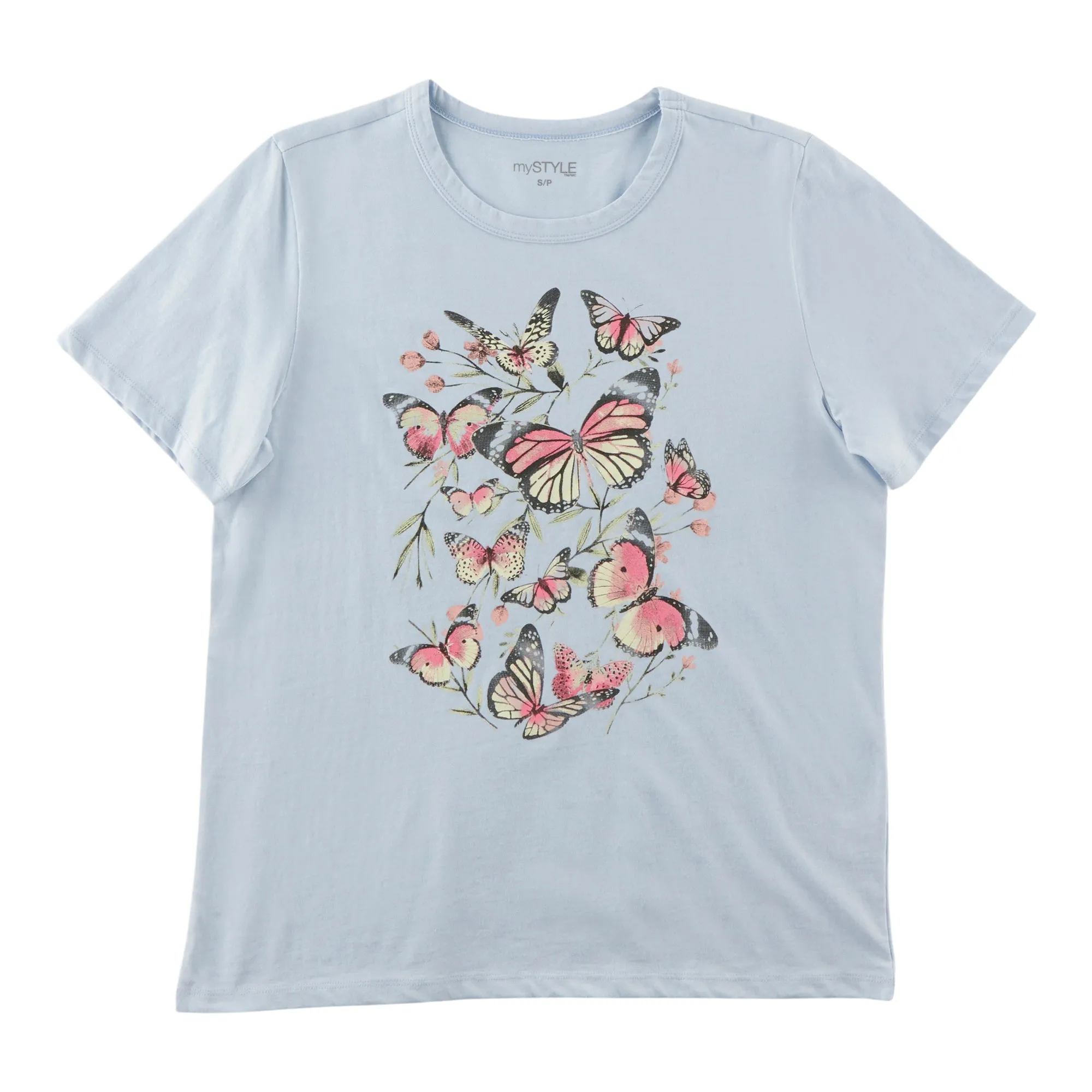 mySTYLE Women's Spring Graphic Tee sold by Giant Tiger