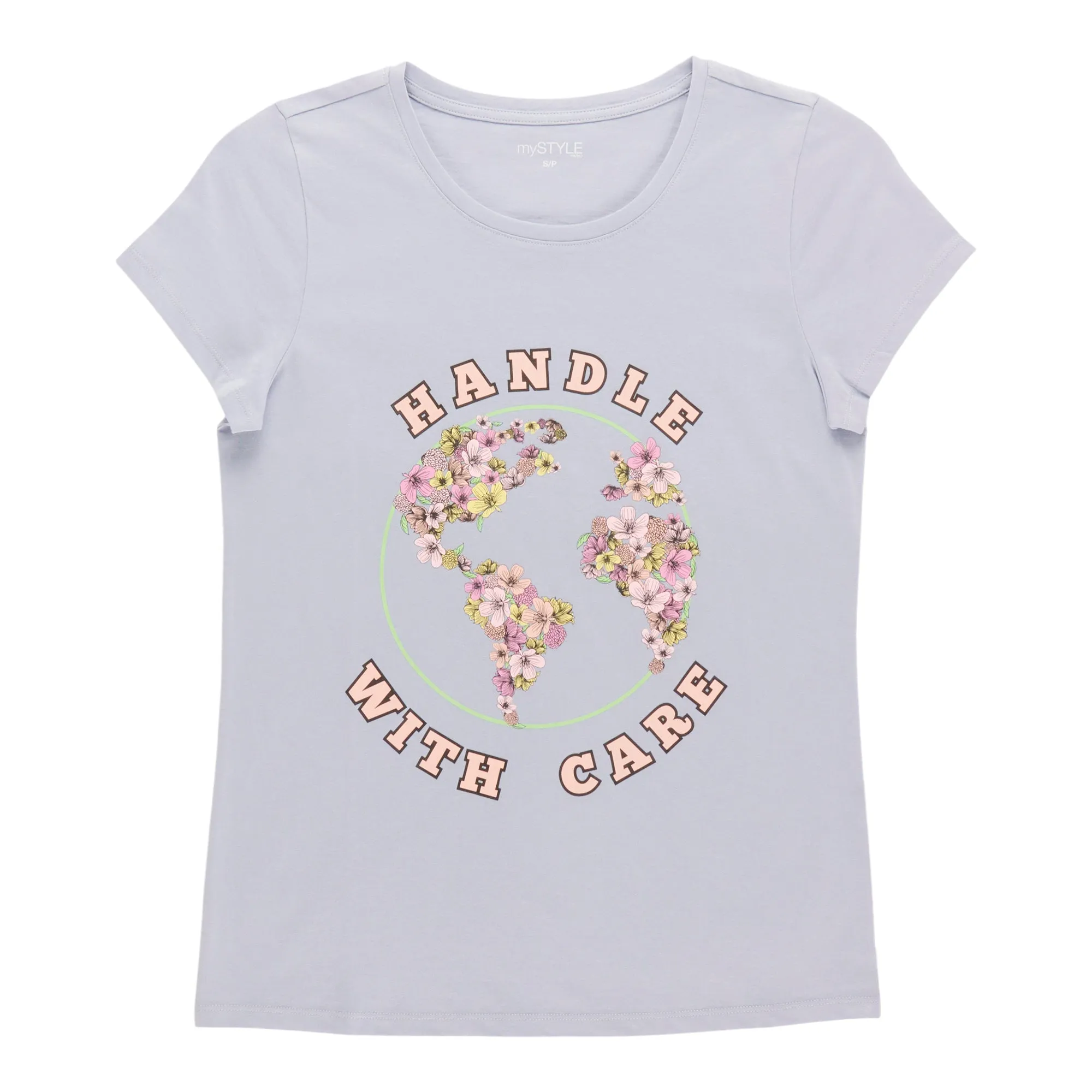 mySTYLE Women's Floral Screen Tee sold by Giant Tiger