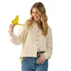 mySTYLE Women's V-Neck Long Sleeve Shirt sold by Giant Tiger