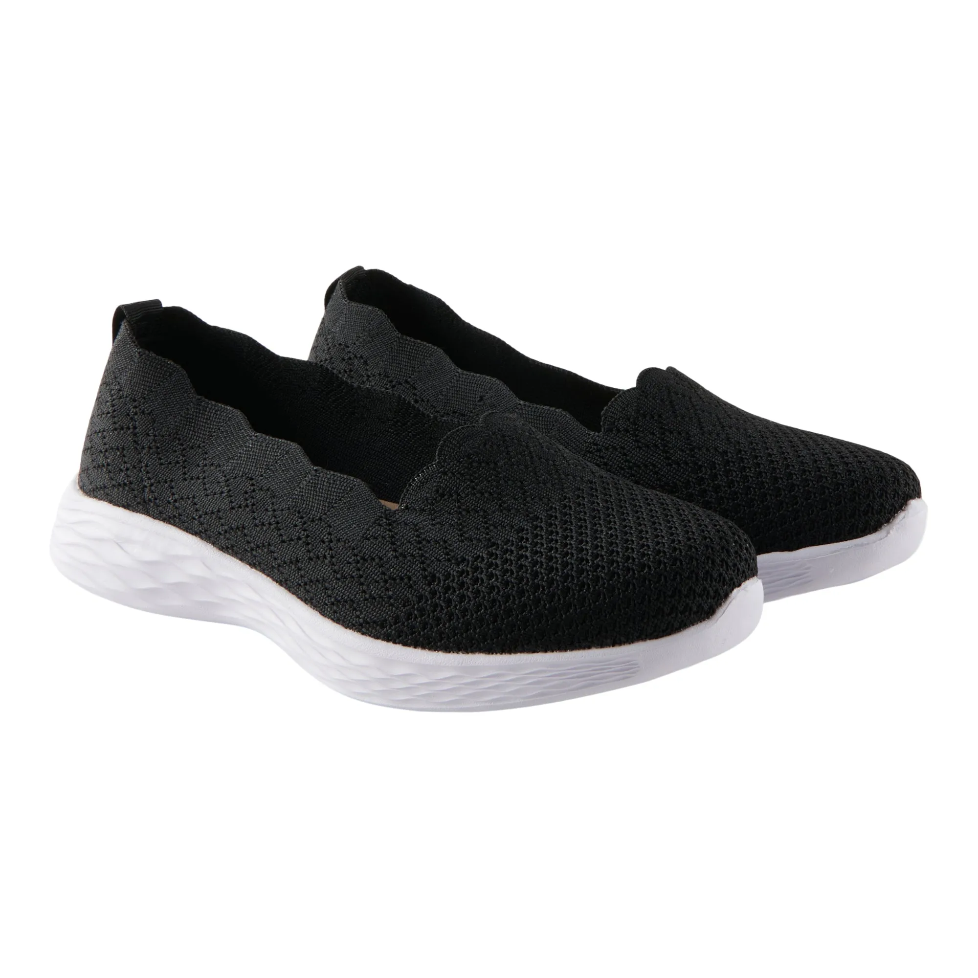 Classic Editions Women's Lightweight Knit Slip Ons sold by Giant Tiger