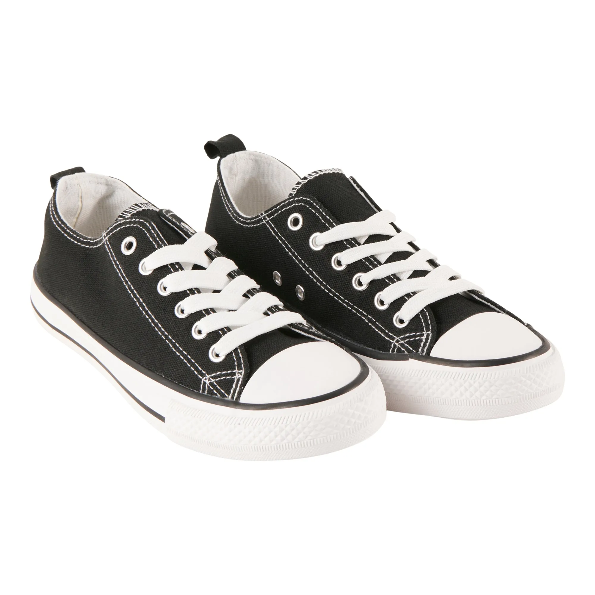 mySTYLE Women's Canvas Lace-Up Sneakers sold by Giant Tiger