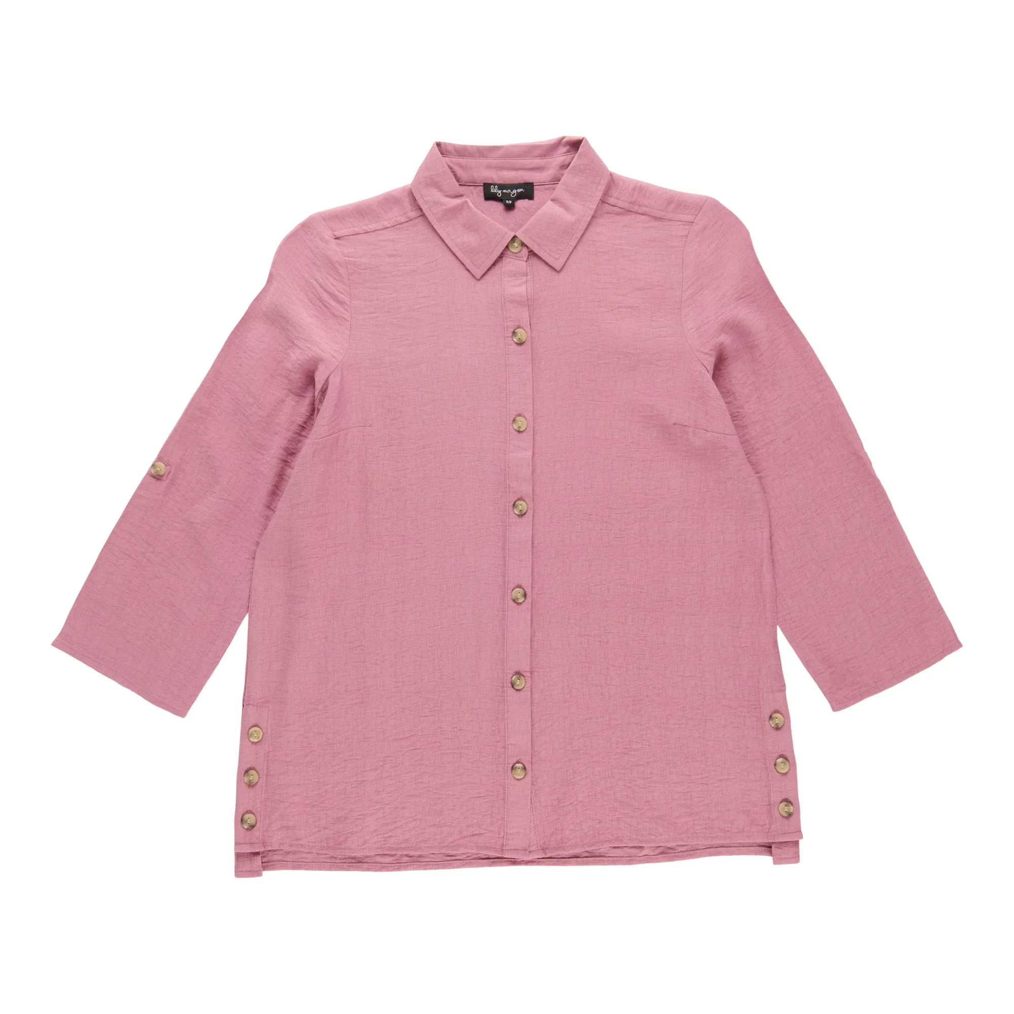 lily morgan Women's Silky Linen Blouse sold by Giant Tiger product image thumbnail 2