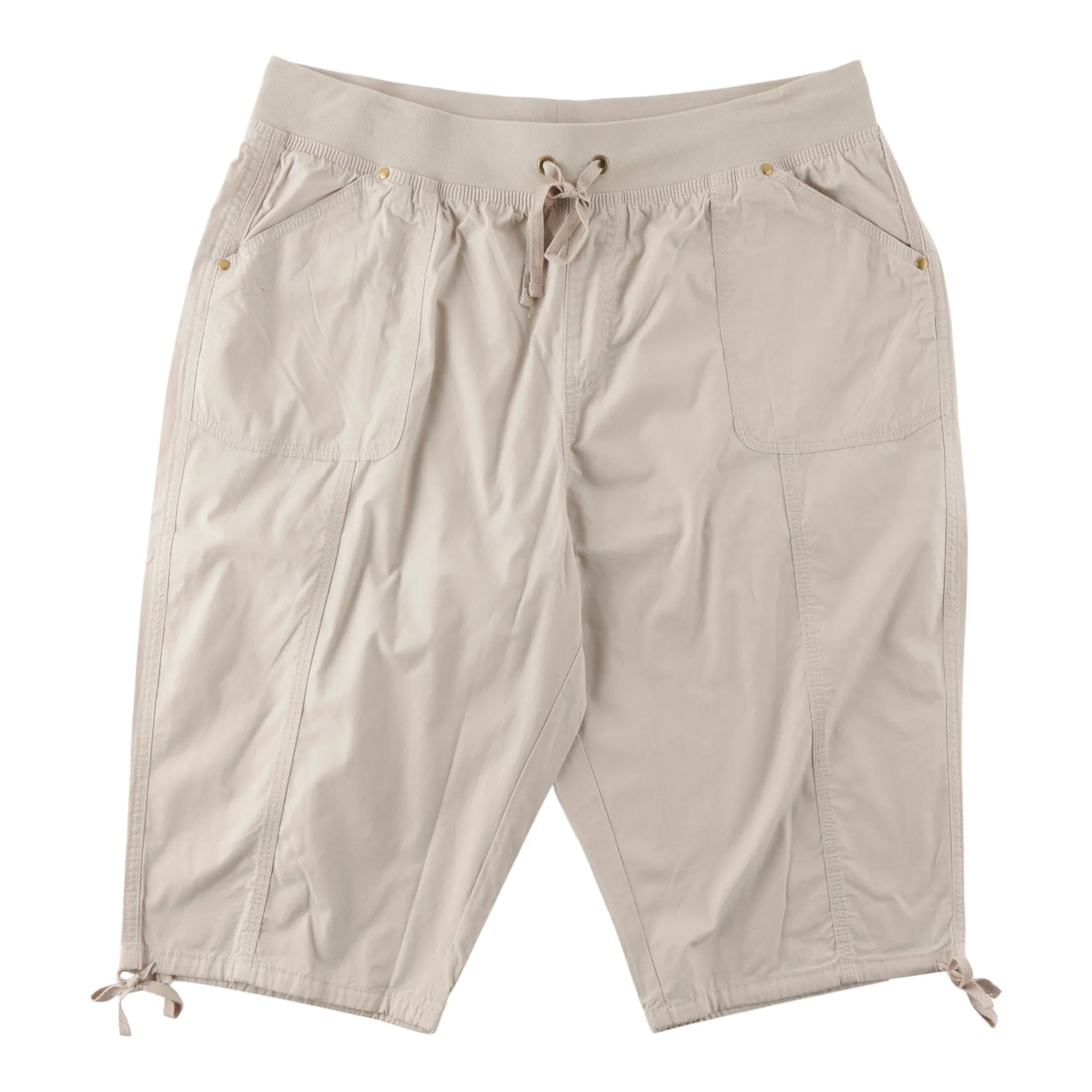 mySTYLE Women's Plus Cotton Capris sold by Giant Tiger product image thumbnail 2